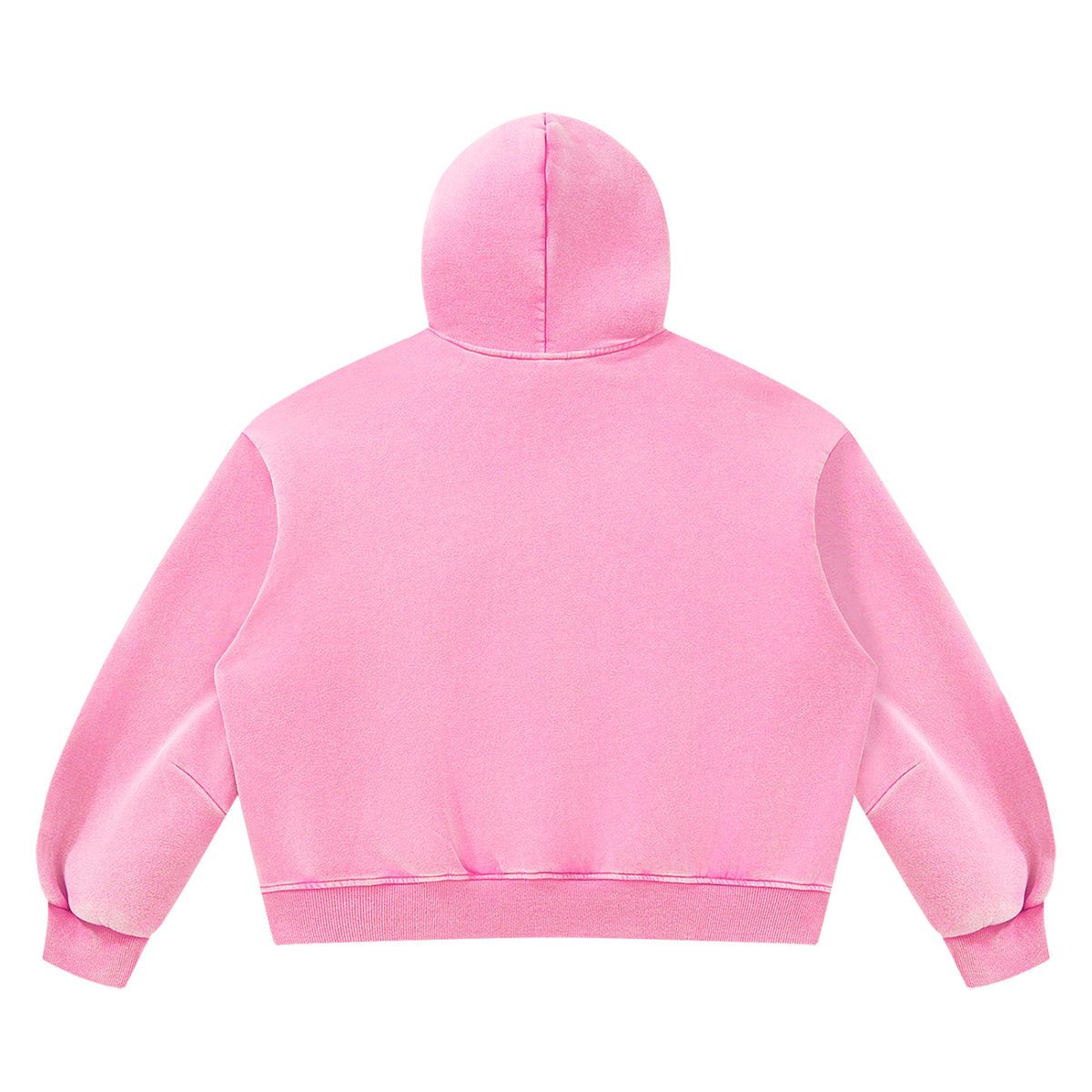 Women Vintage Wash Boxy Fleece Hoodie