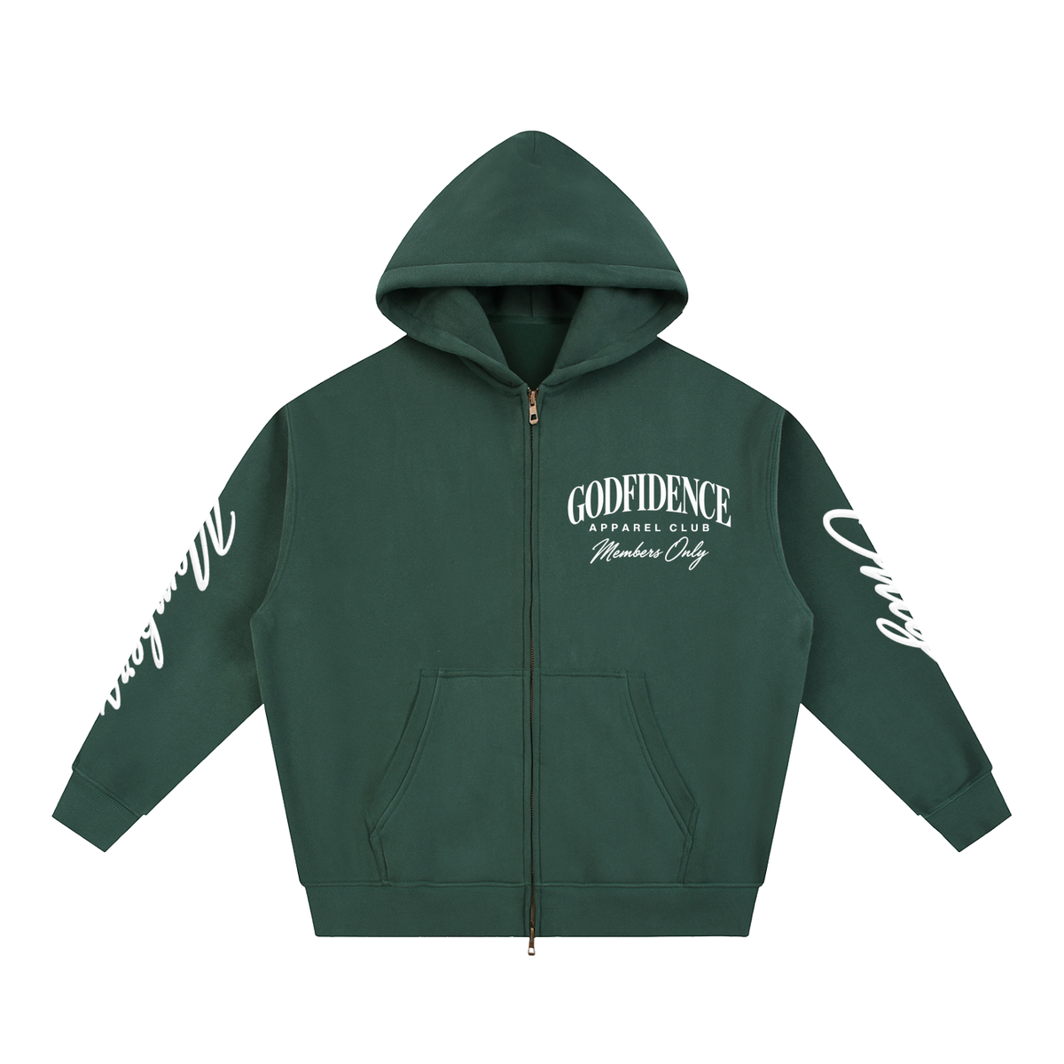 Members Only Zip-Up Hoodie