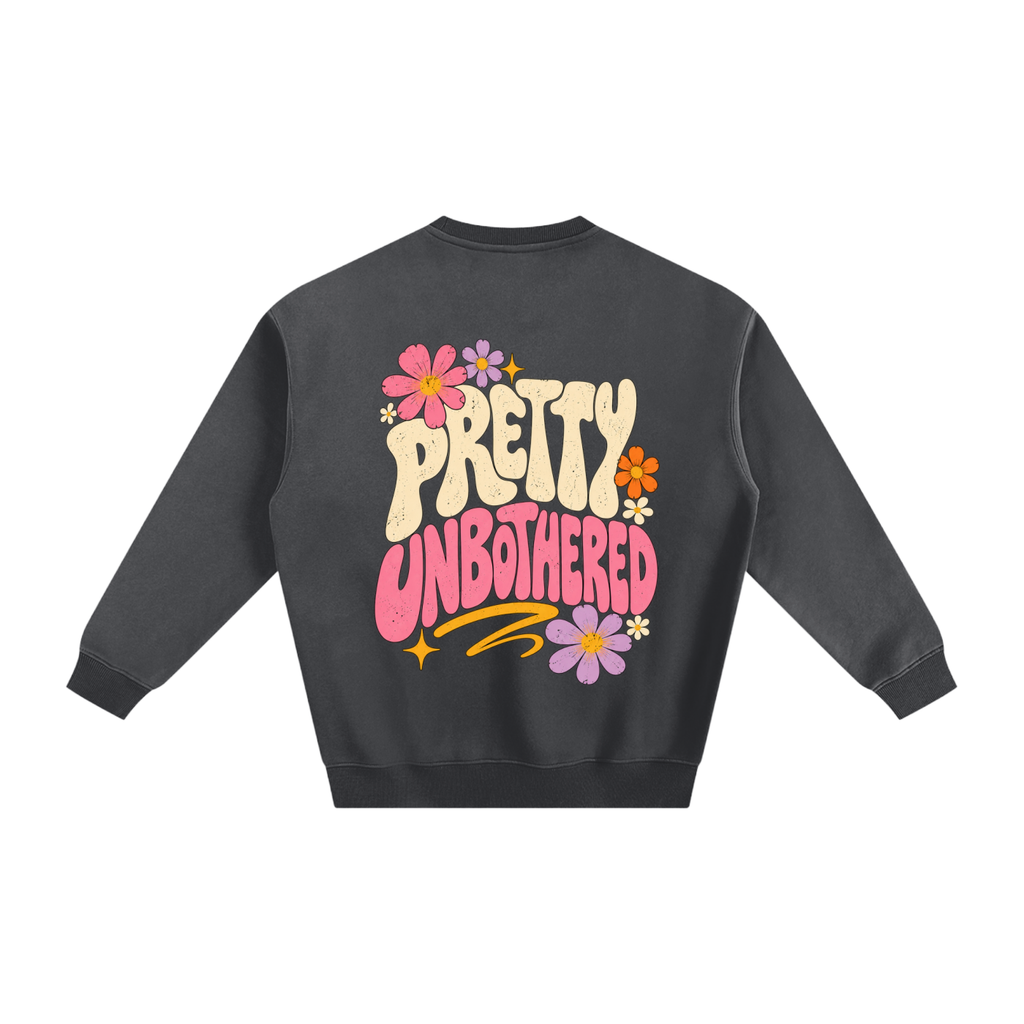 Women's Unbothered Fleeced Sweatshirt