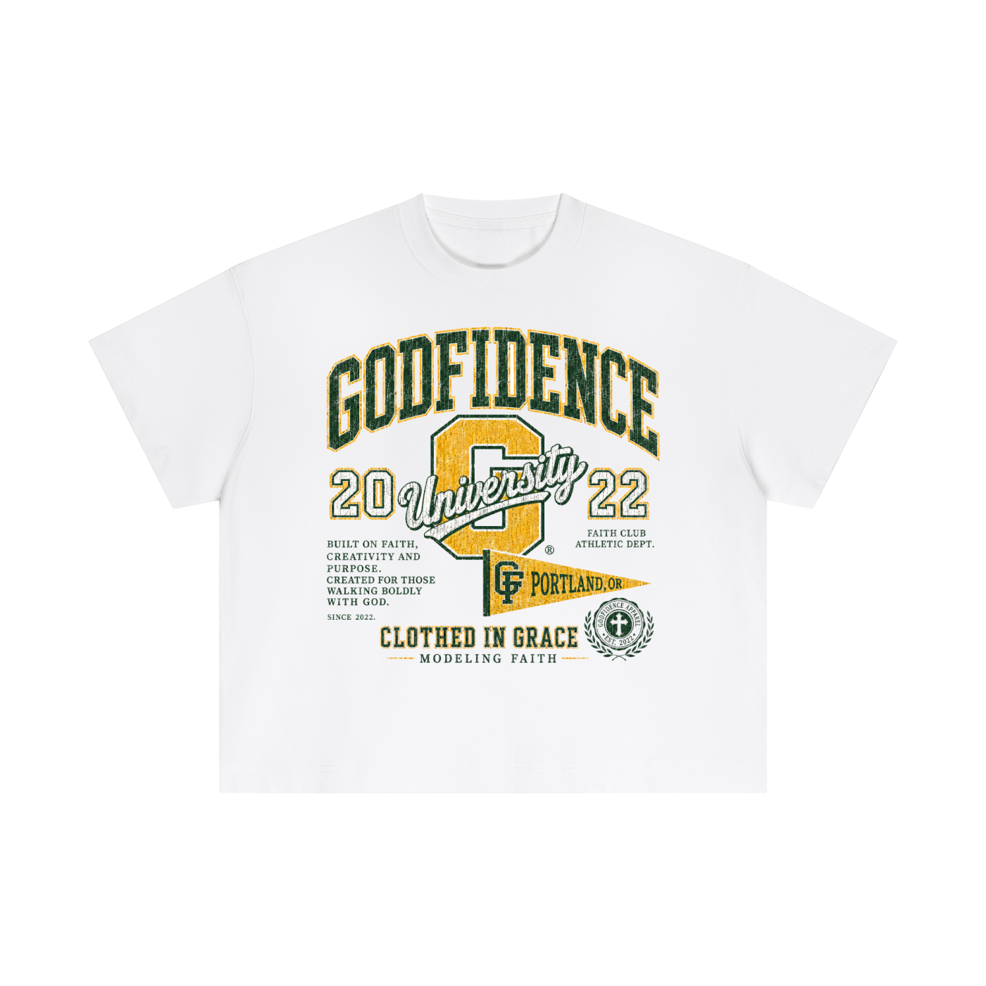 Godfidence University Tee