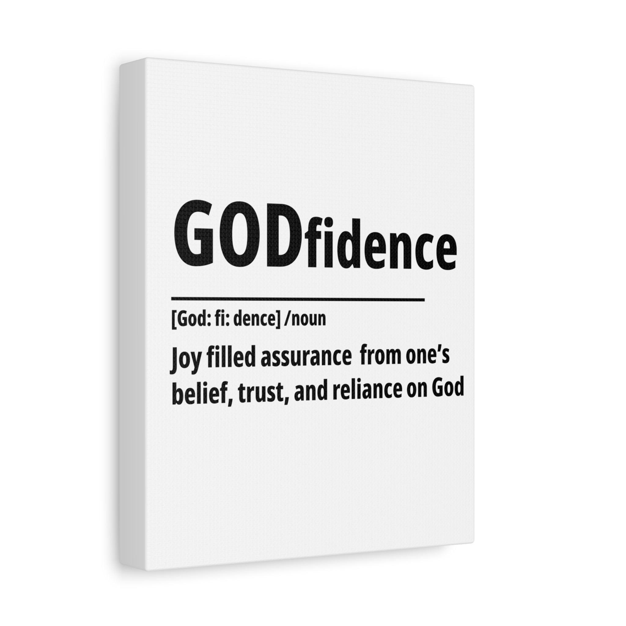 Godfidence Definition Canvas