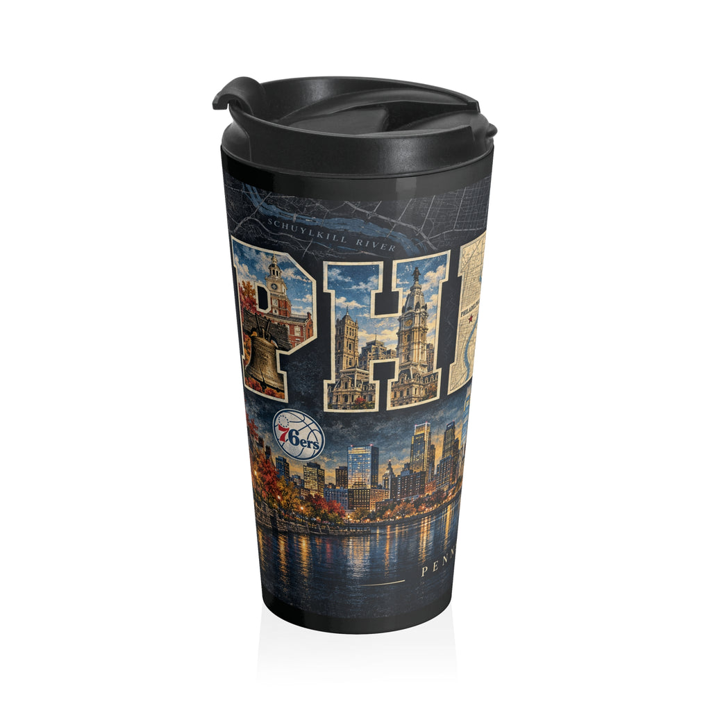 Philadelphia Cityscape Travel Mug