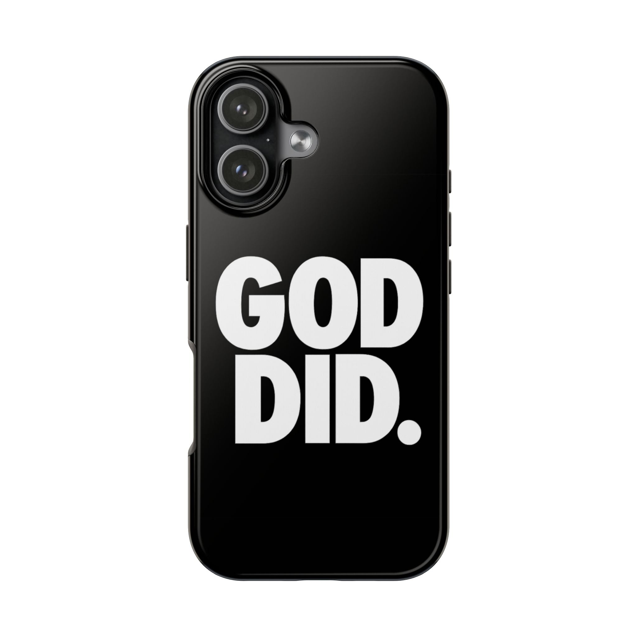 Black God Did Phone Case