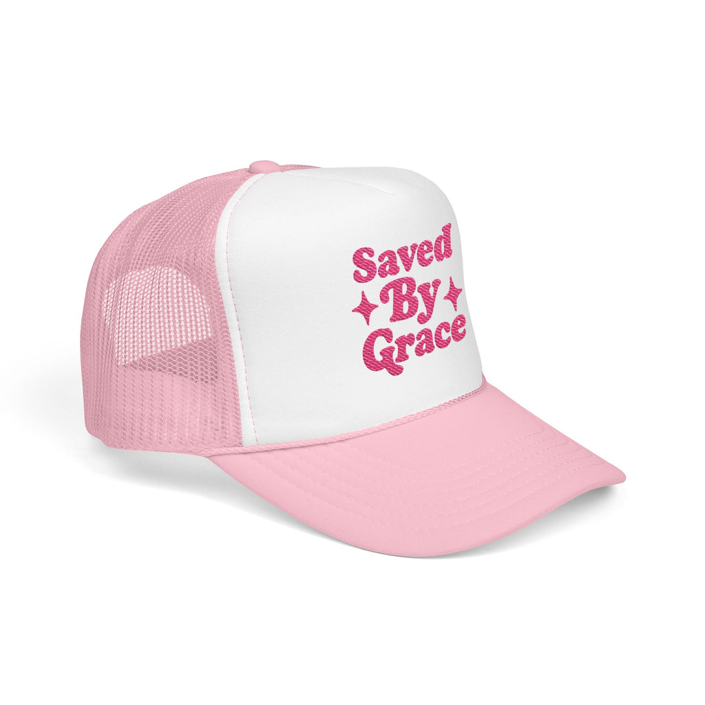 Saved By Grace Trucker Hat