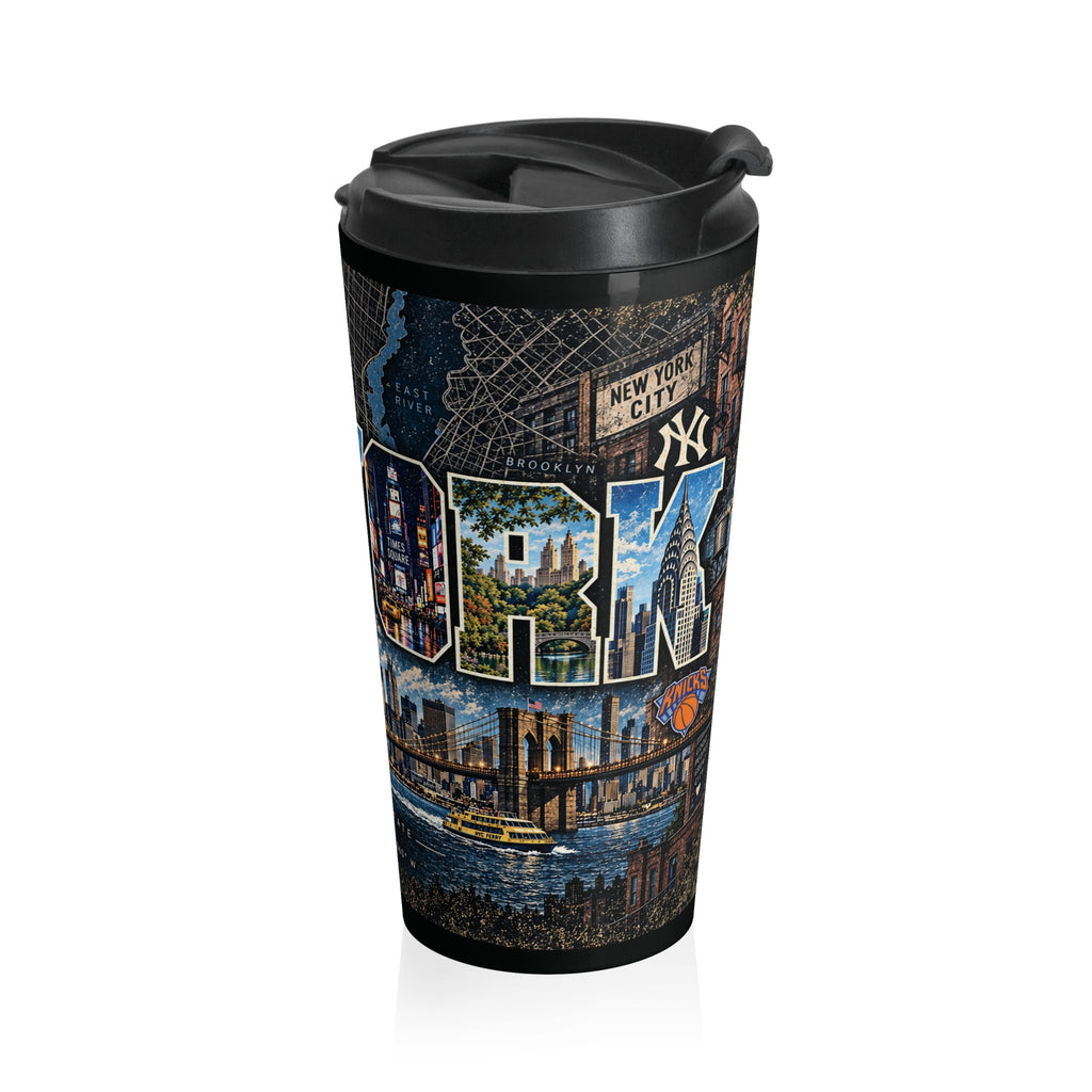 NYC Cityscape Travel Mug