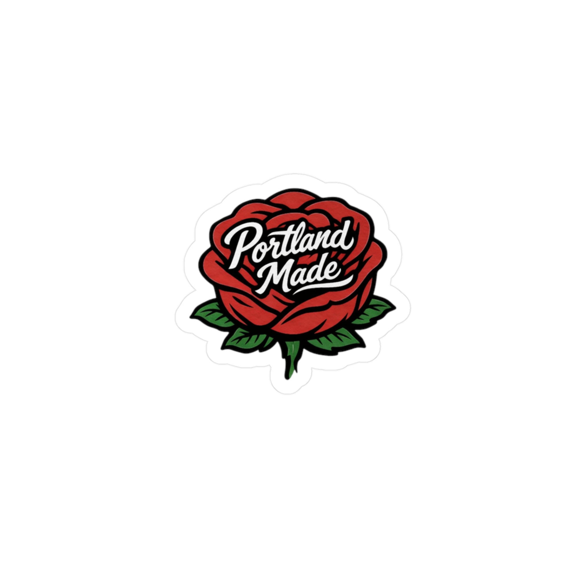 Portland Made Rose Sticker