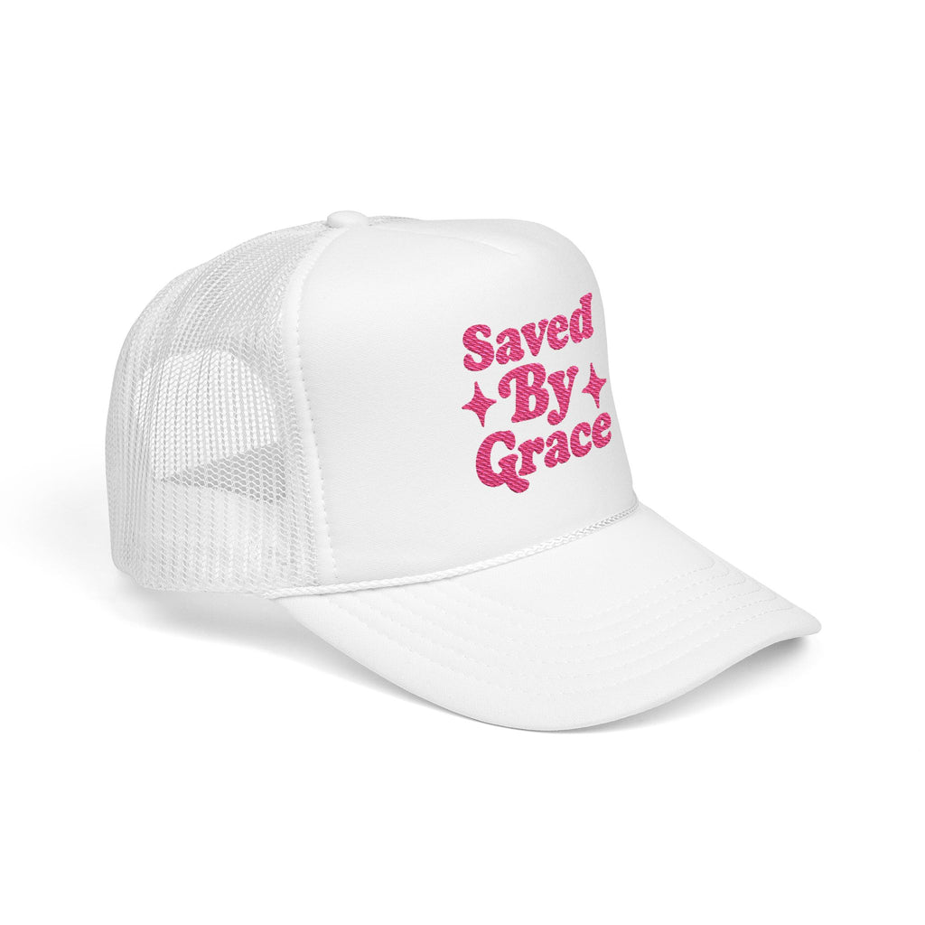 Saved By Grace Trucker Hat