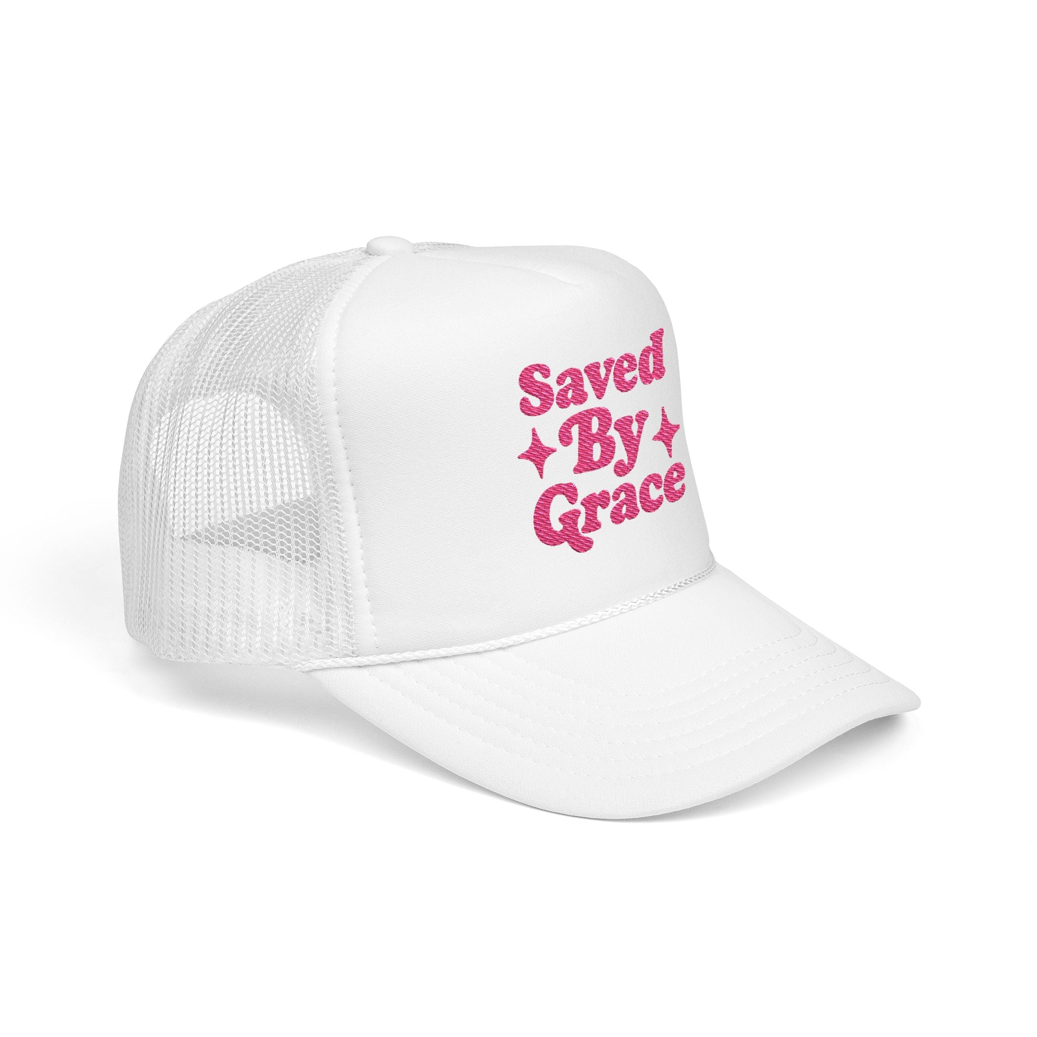 Saved By Grace Trucker Hat