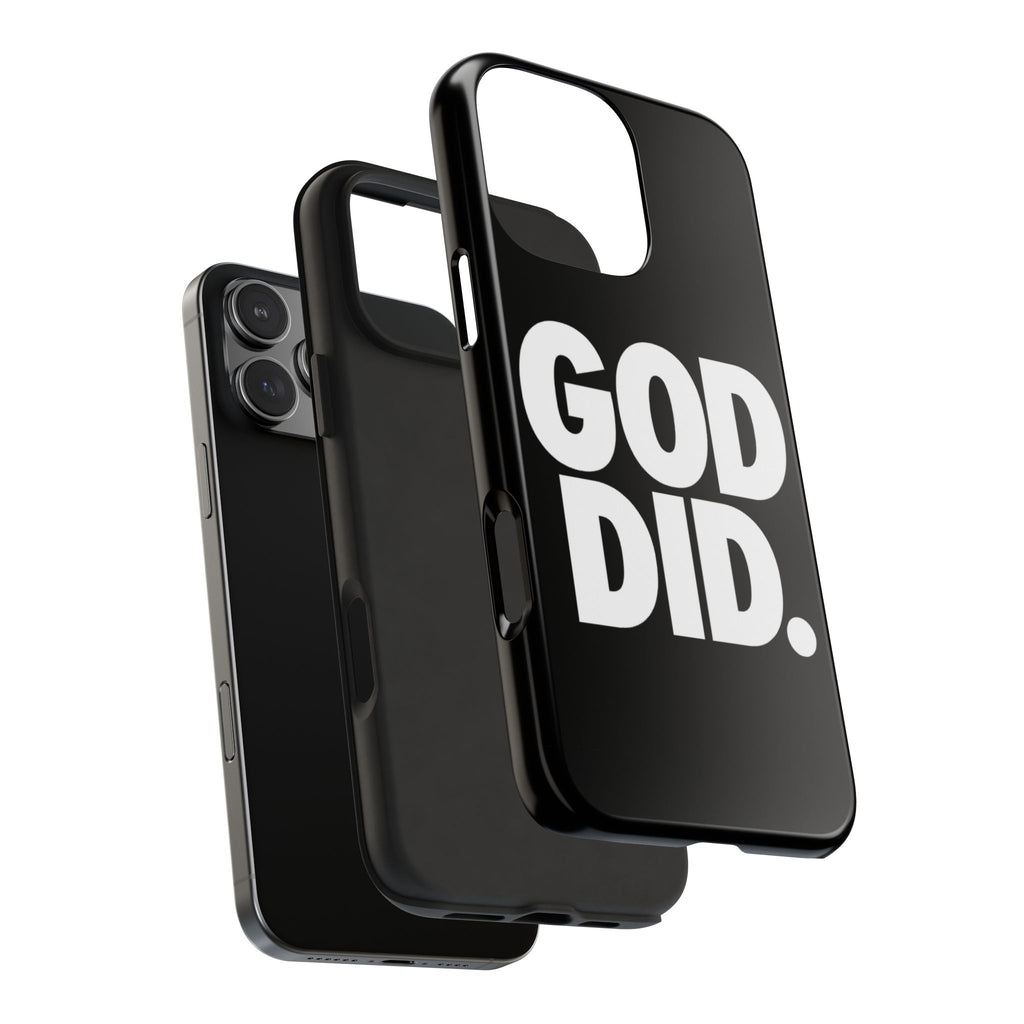 Black God Did Phone Case