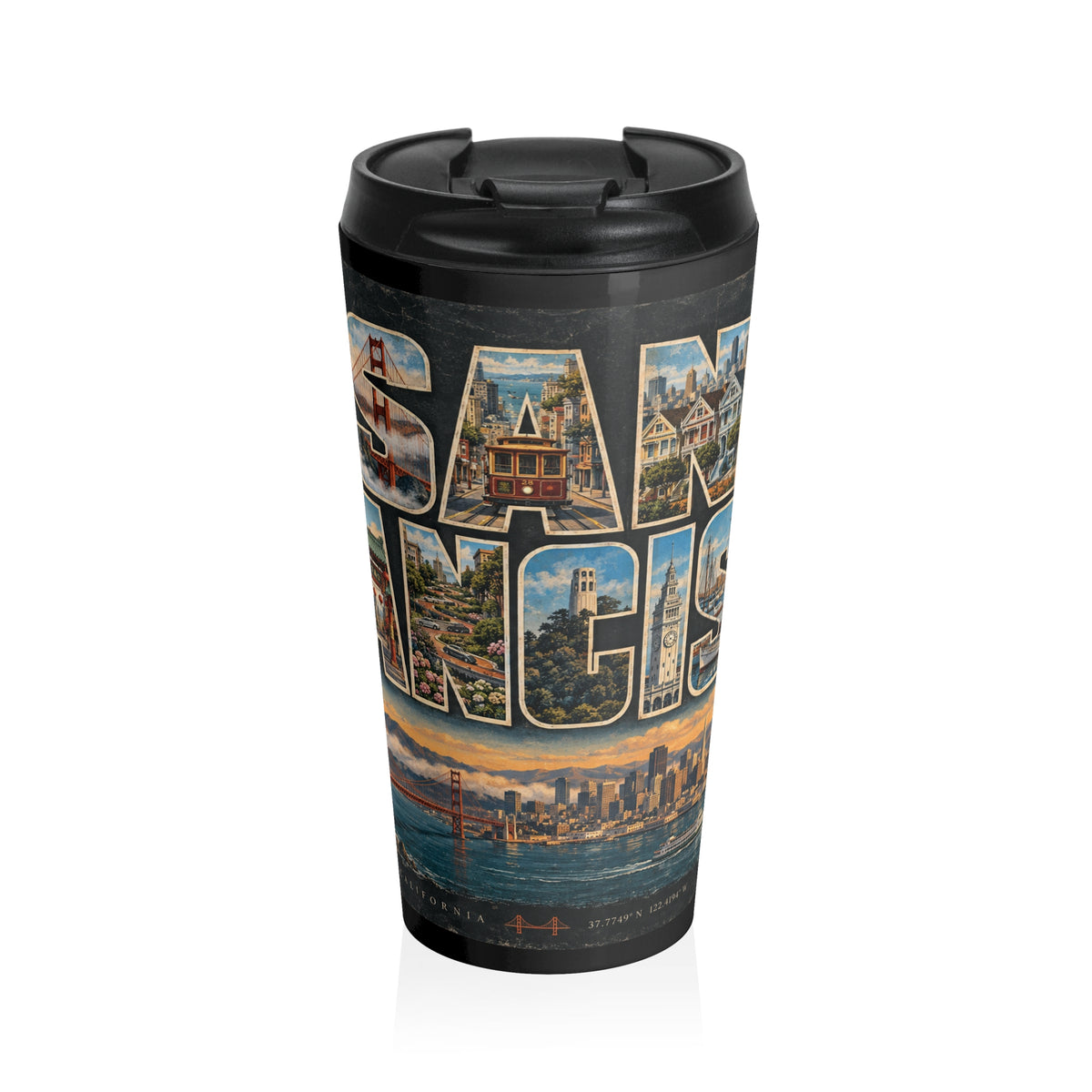 San Francisco Cityscape Travel Mug