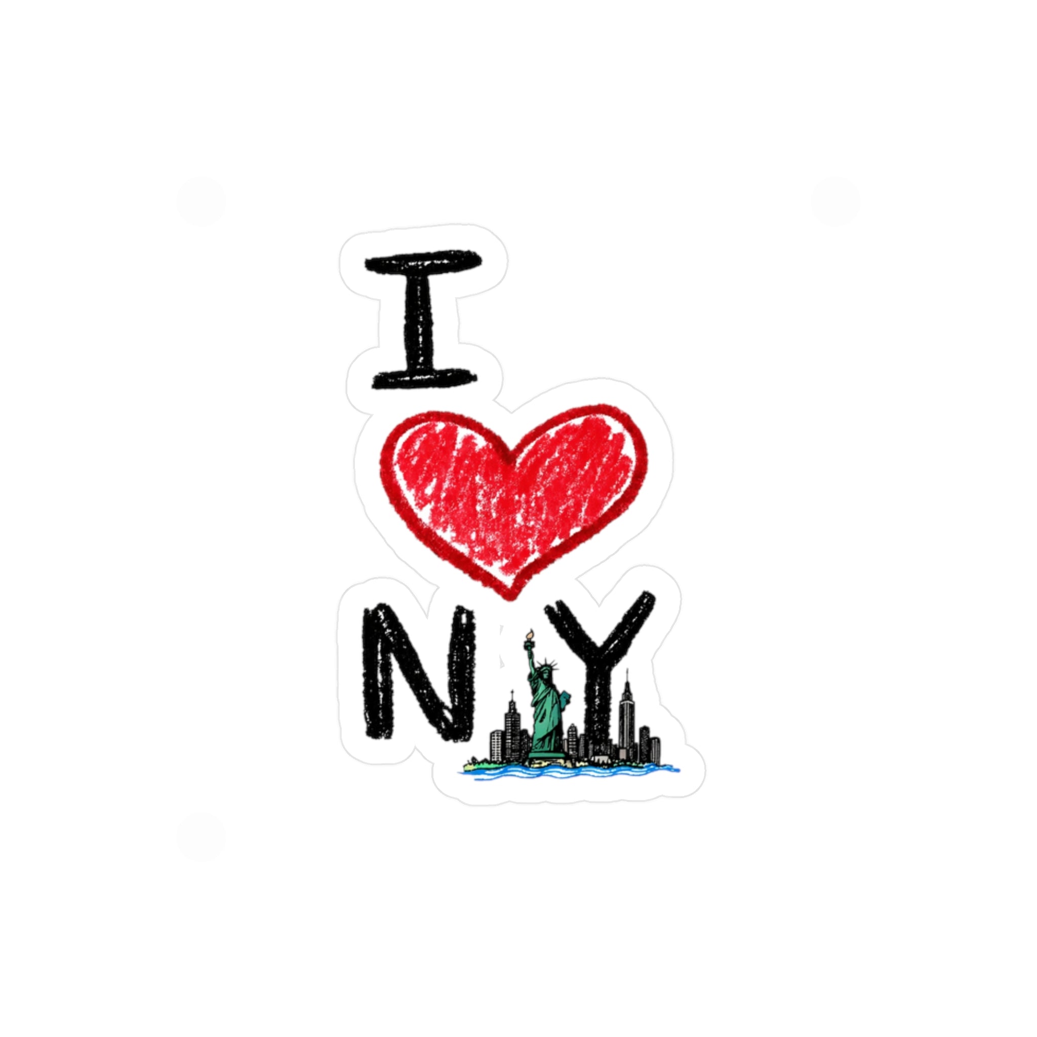 I love NY Sticker