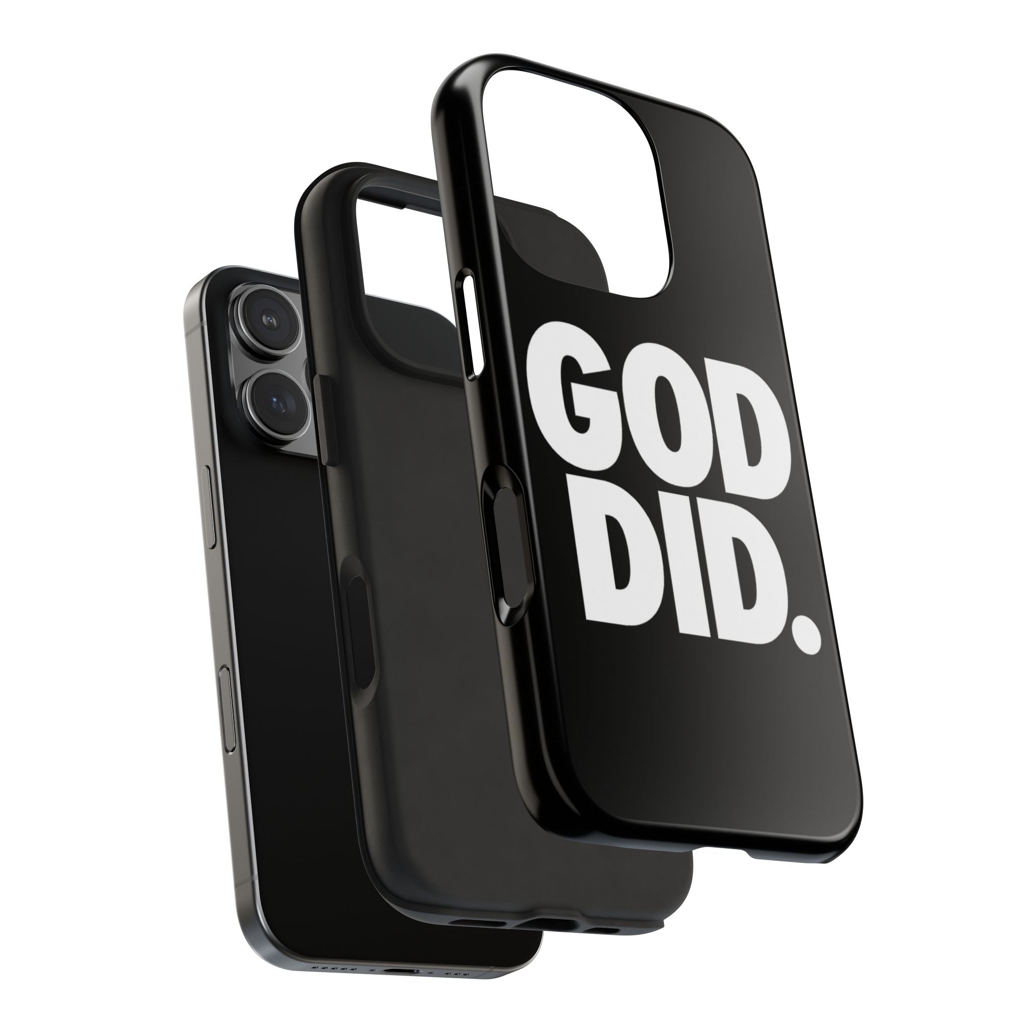 Black God Did Phone Case