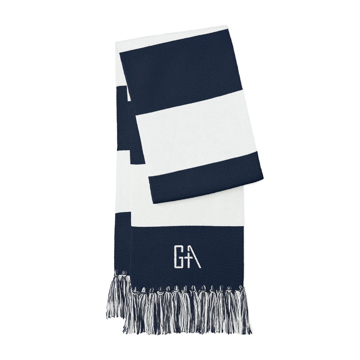 GA Winter Stripe Scarf