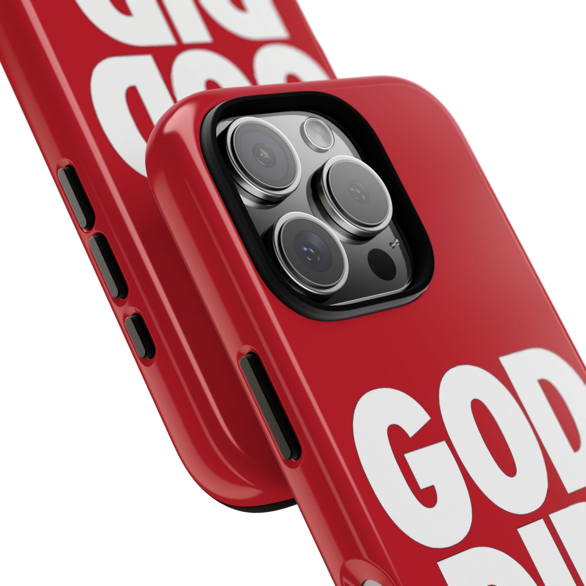 Red GOD DID Phone Case