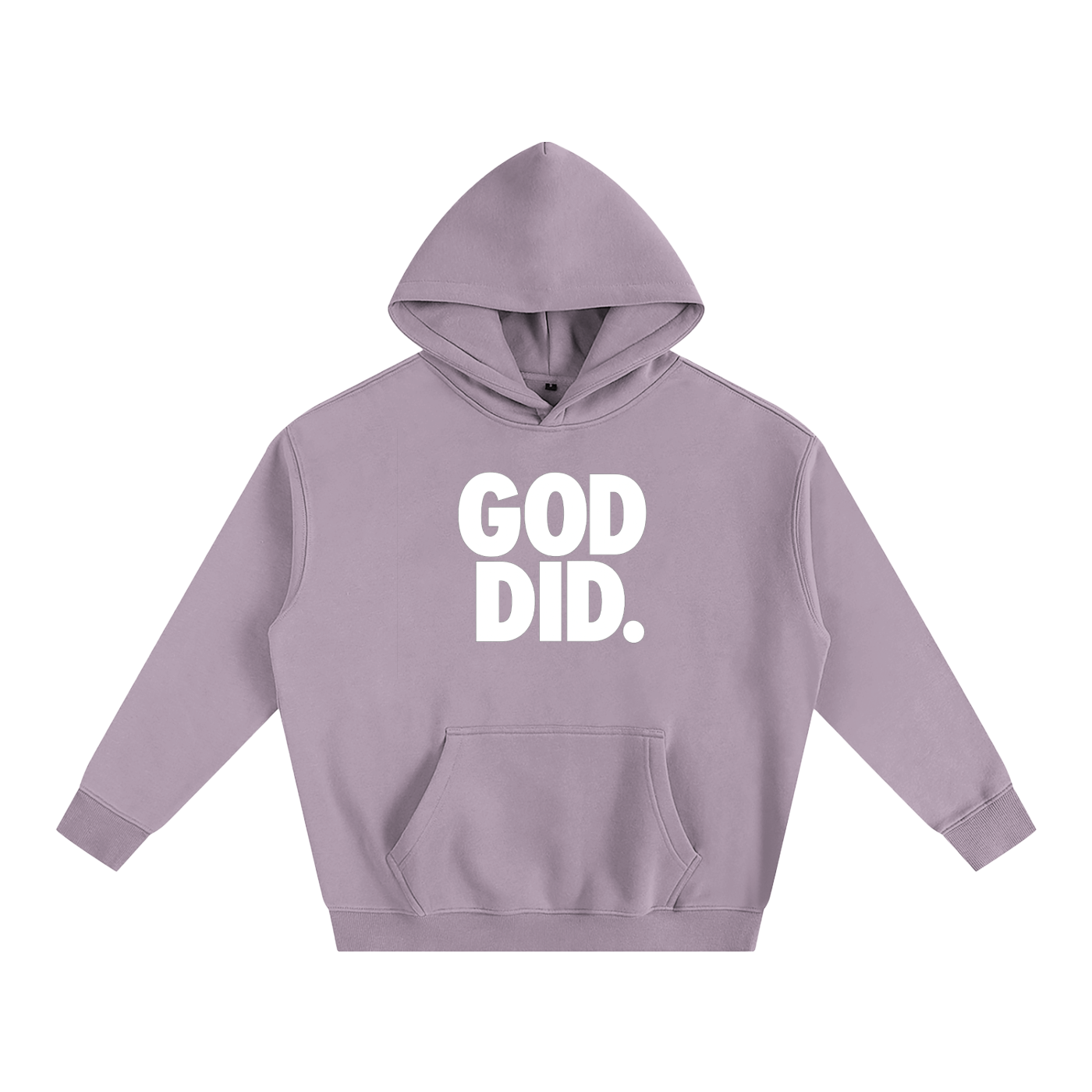 God Did Fleeced Hoodie