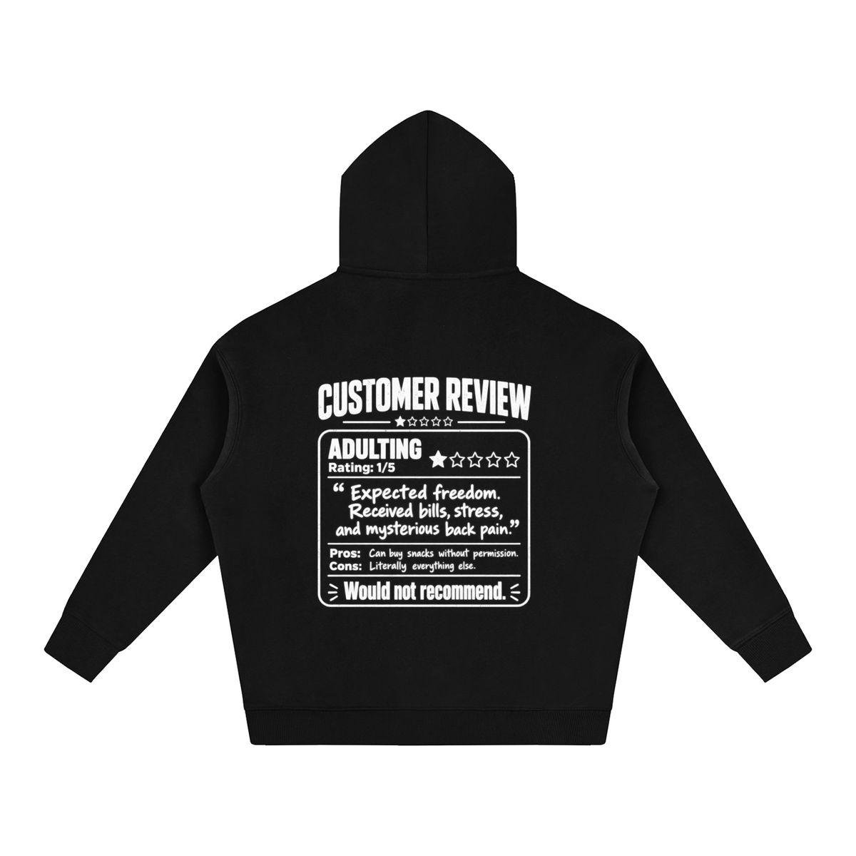 Adult Rating Hoodie