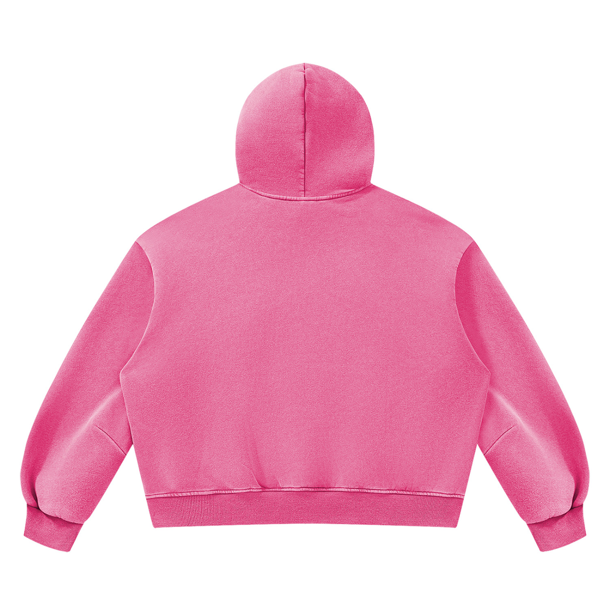 Women Vintage Wash Boxy Fleece Hoodie