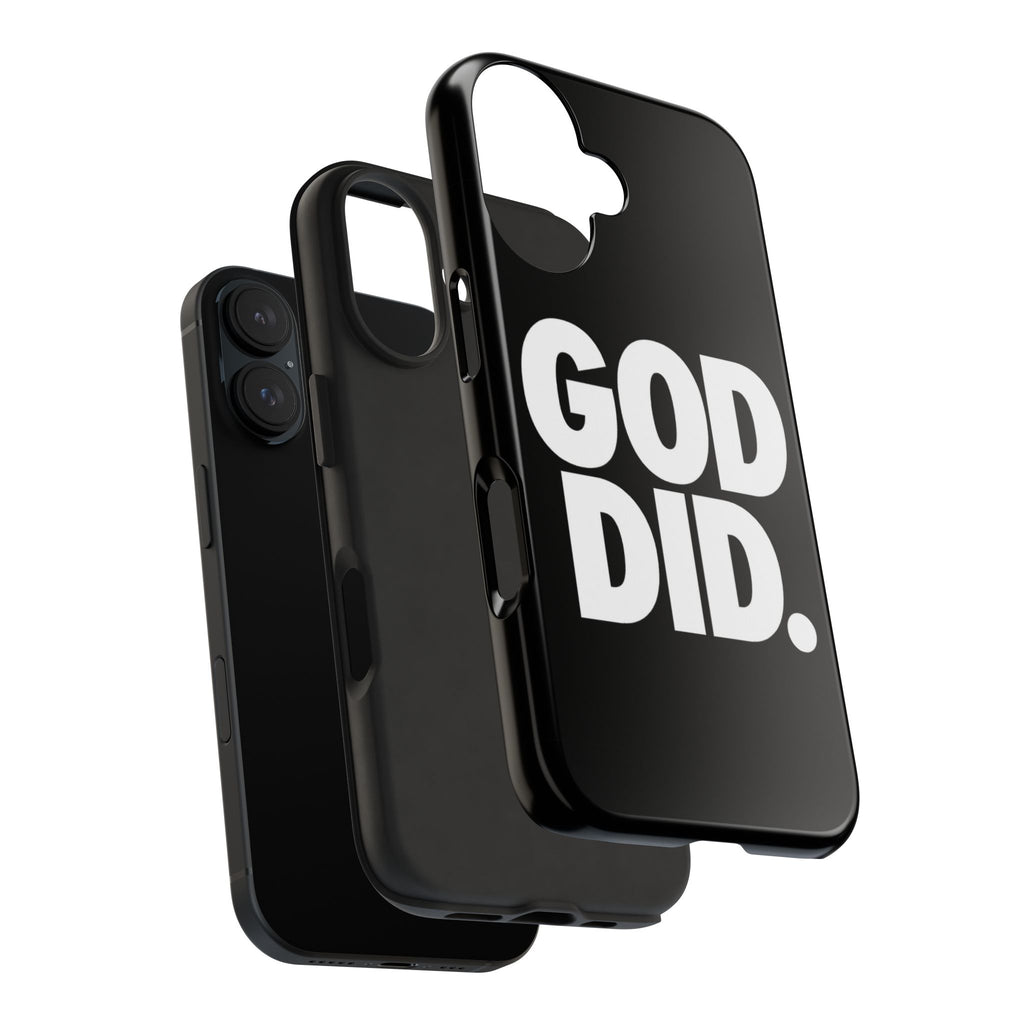 Black God Did Phone Case