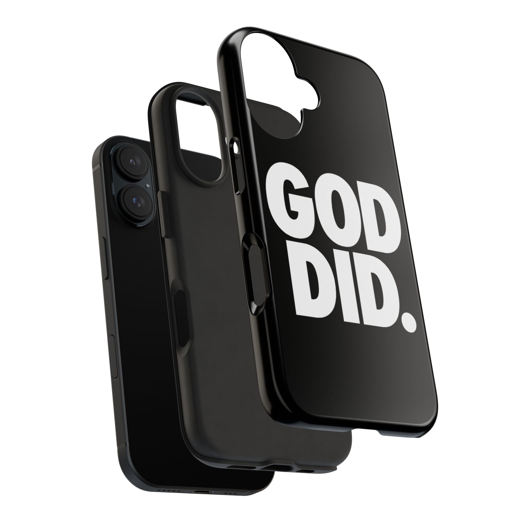 Black God Did Phone Case