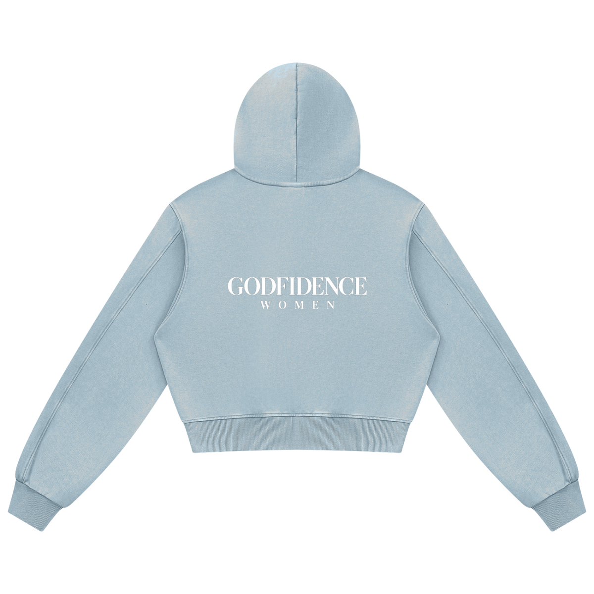Women's Mineral Wash Full Zip Hoodie