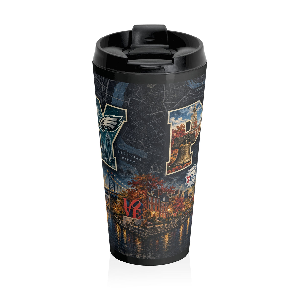 Philadelphia Cityscape Travel Mug