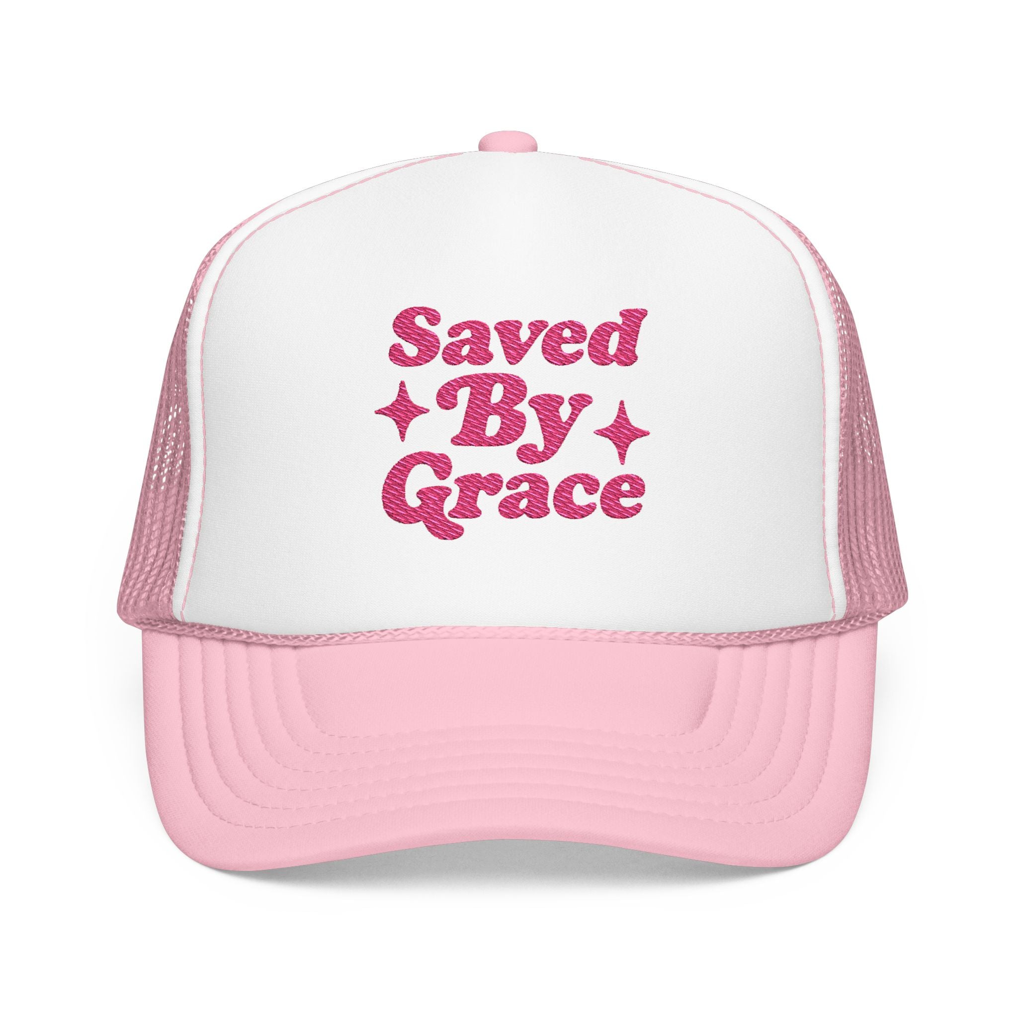 Saved By Grace Trucker Hat