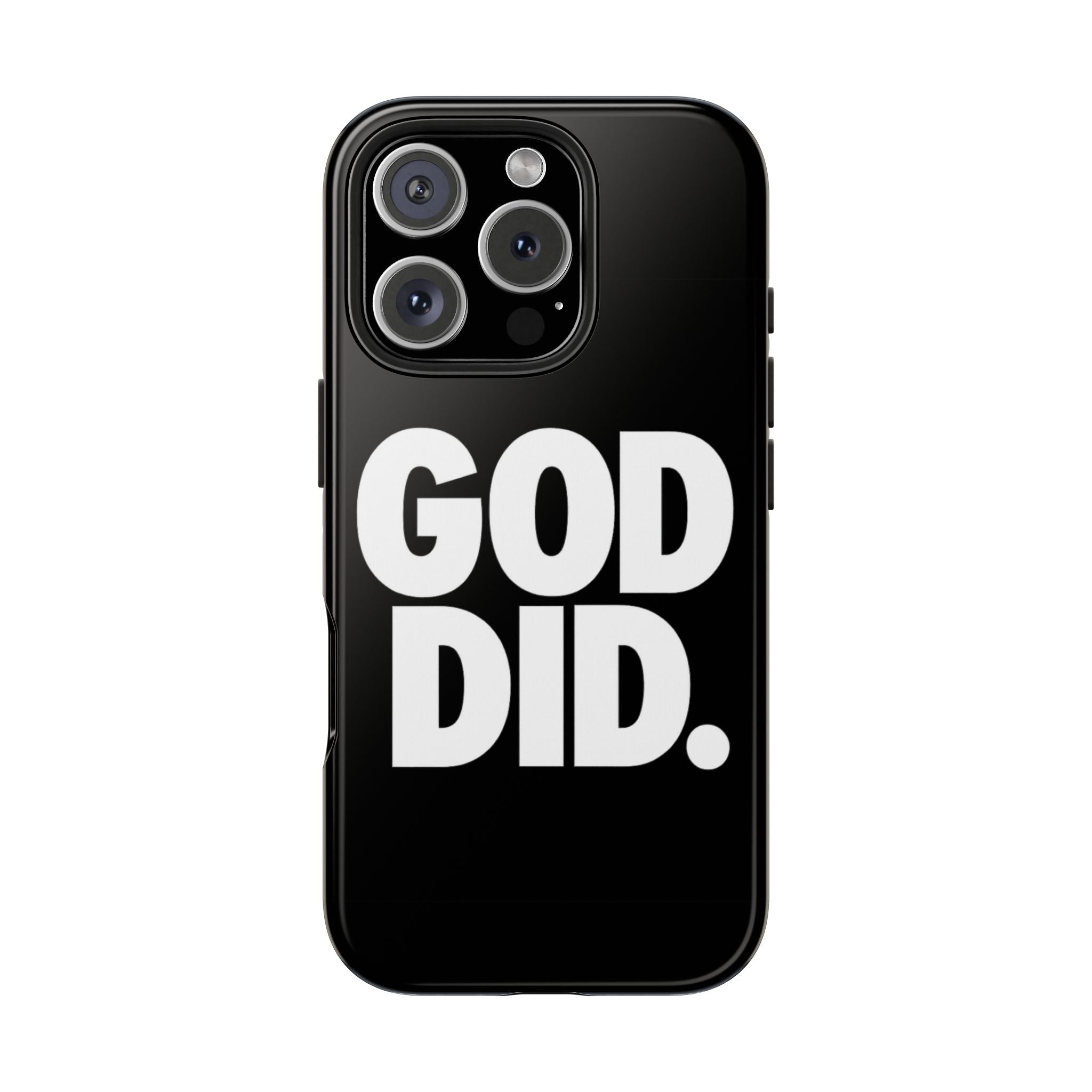 Black God Did Phone Case