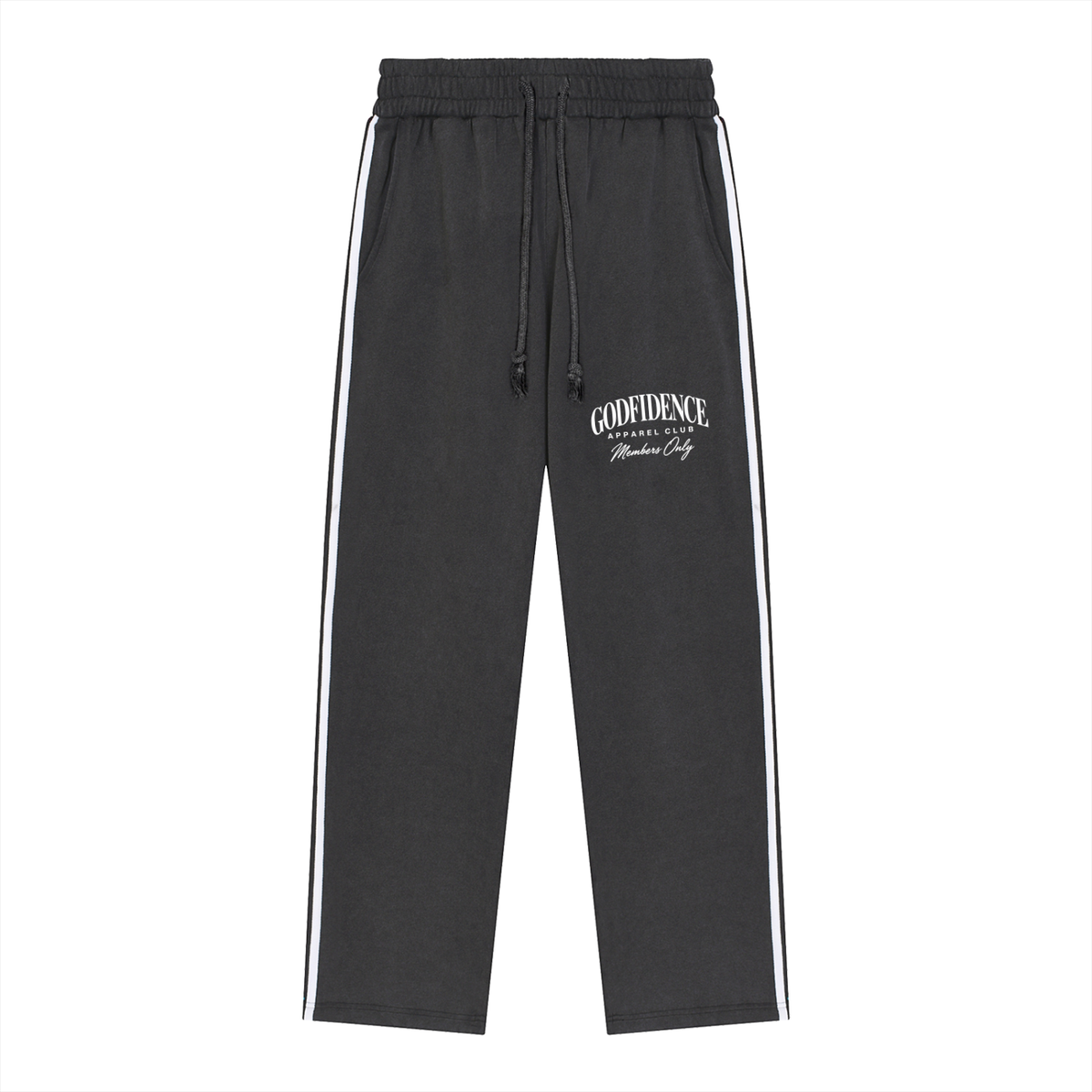 Members Only Contrast Tape Sweatpants