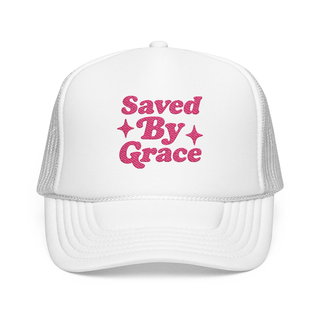 Saved By Grace Trucker Hat