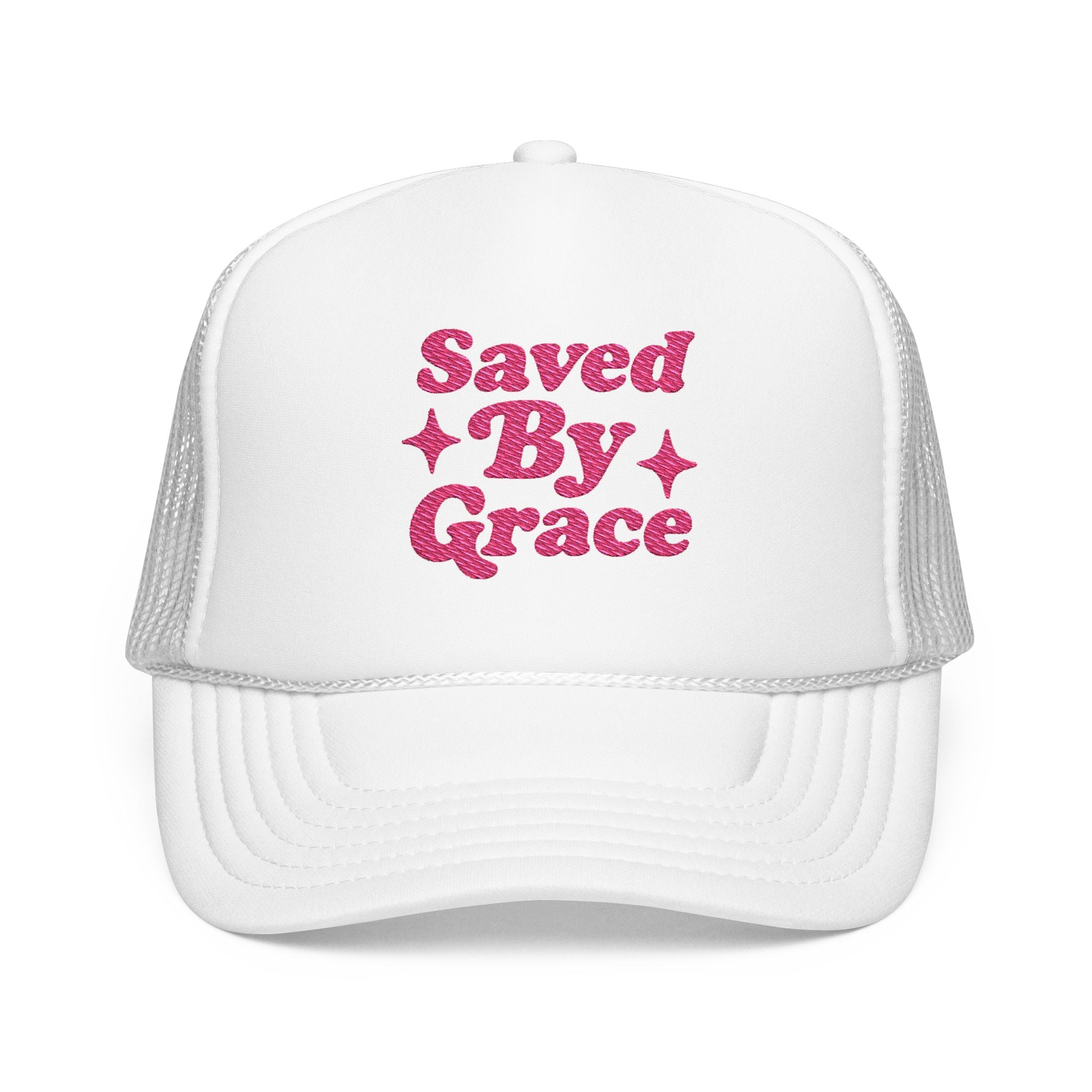 Saved By Grace Trucker Hat