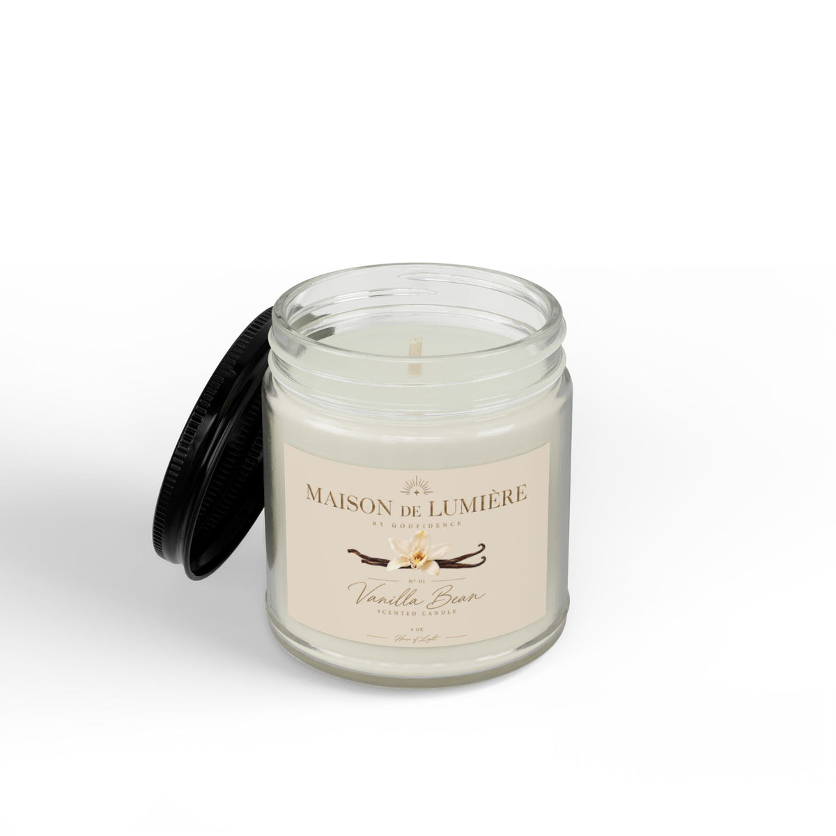 Vanilla Bean Soy Candle Jar