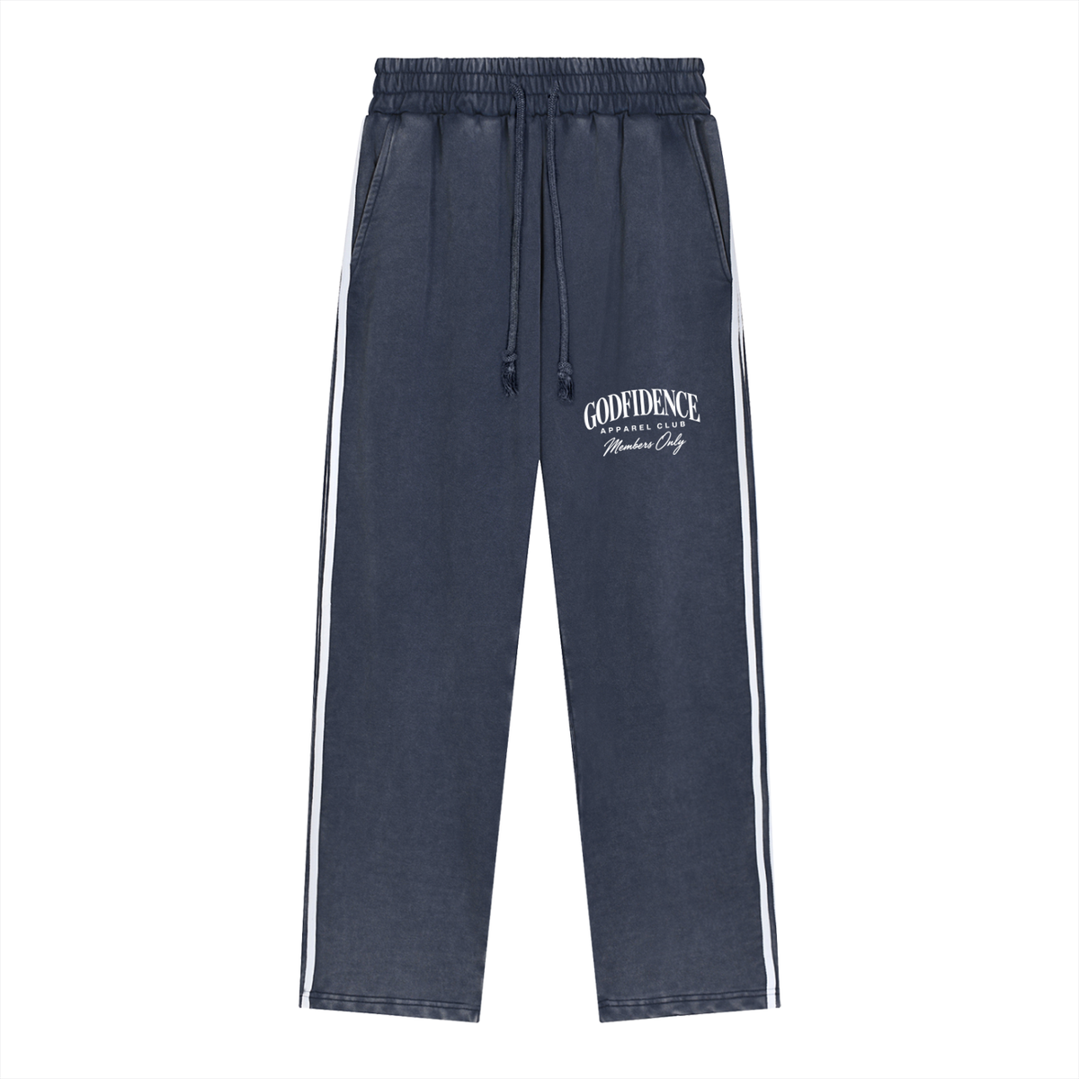 Members Only Contrast Tape Sweatpants