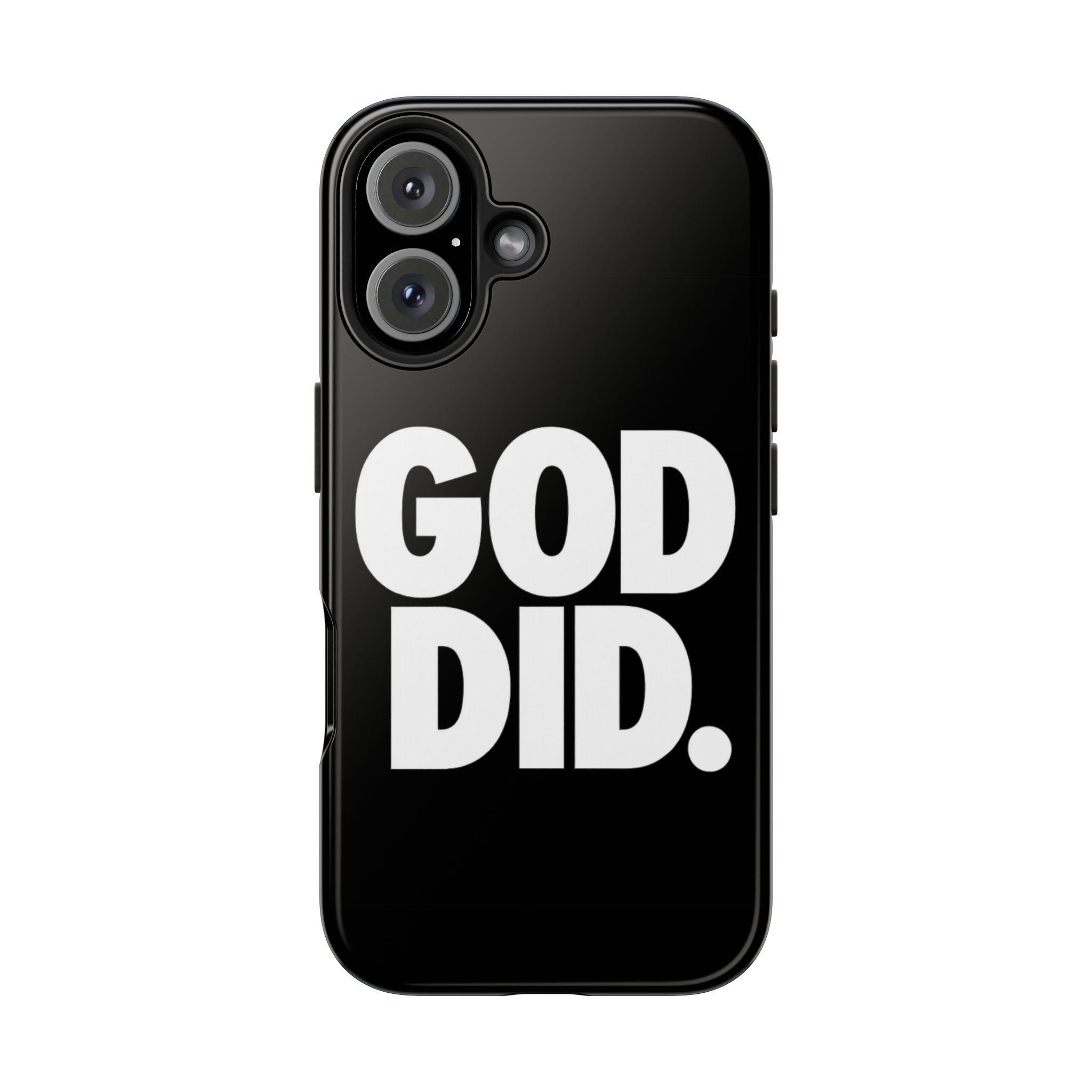 Black God Did Phone Case