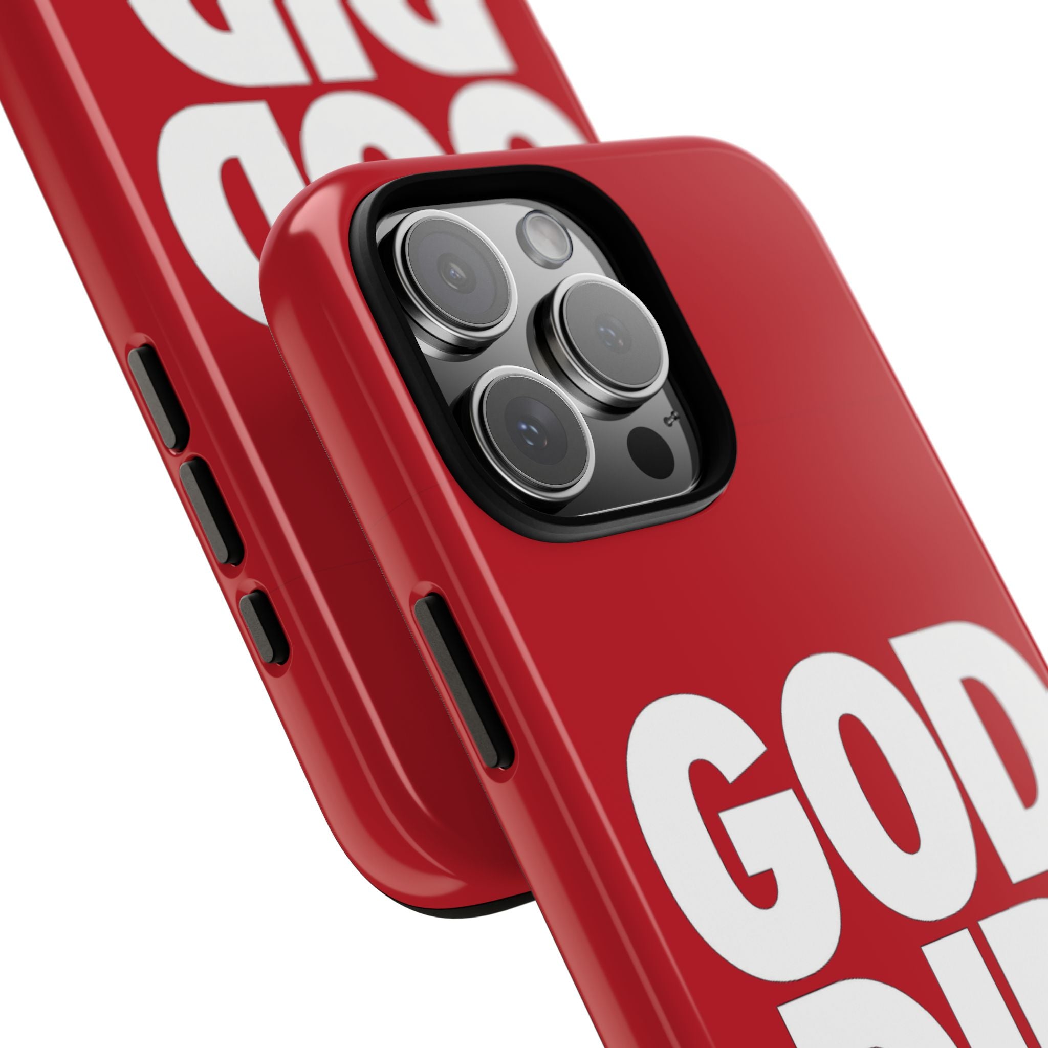 Red GOD DID Phone Case