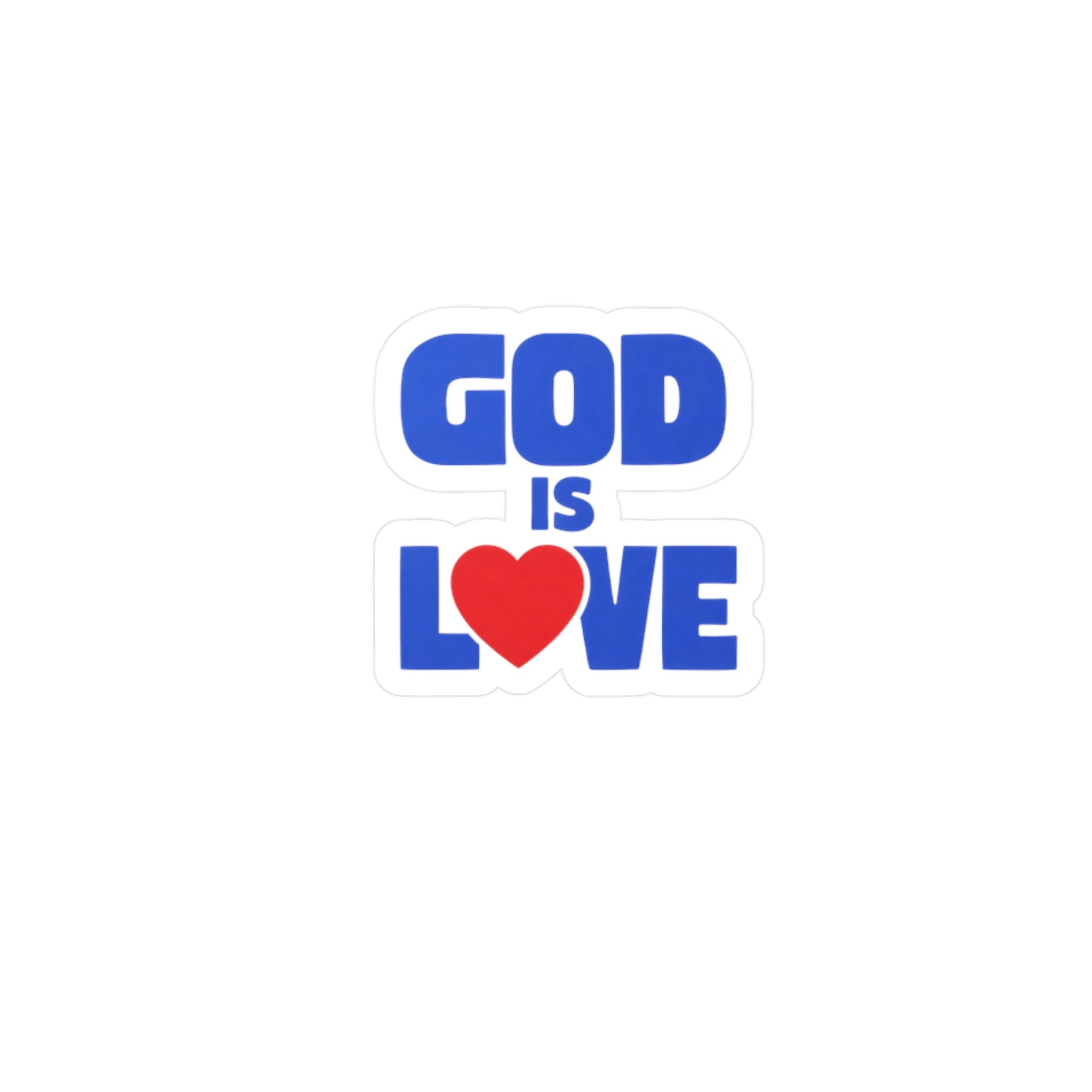 God Is Love Sticker