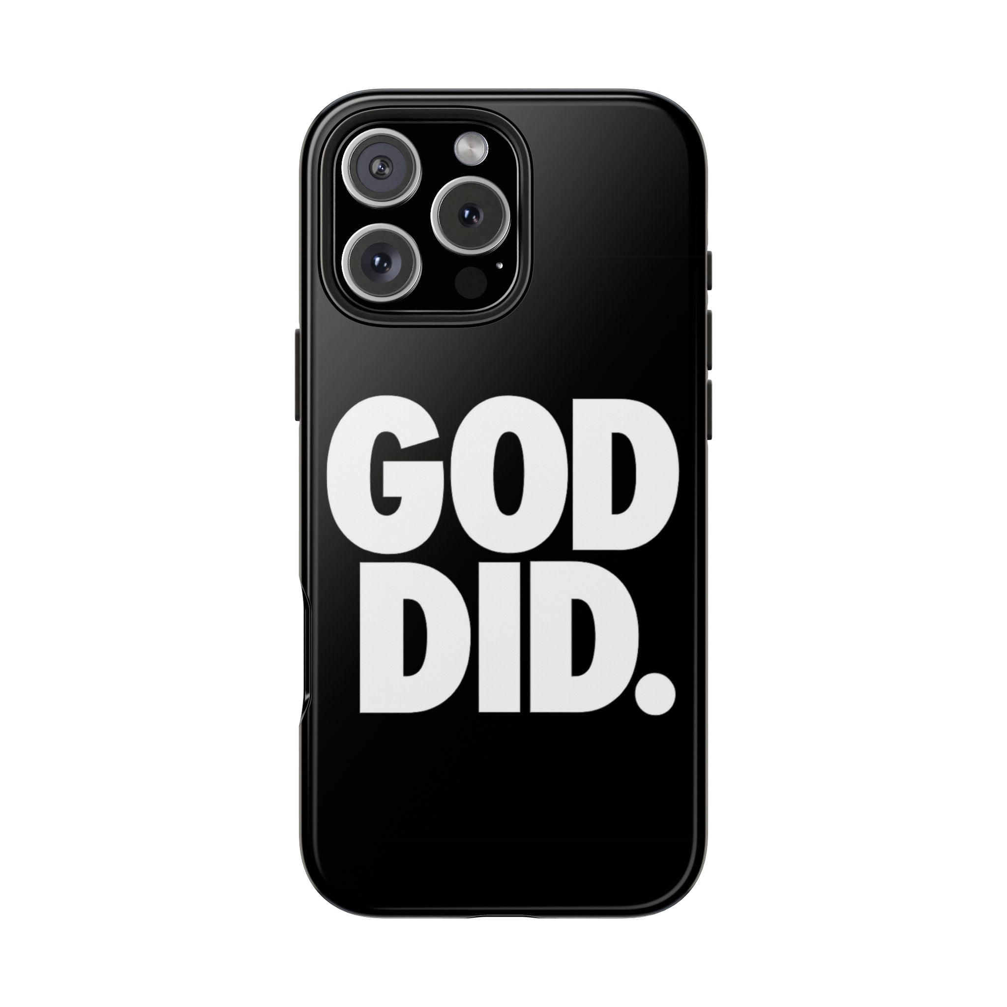 Black God Did Phone Case