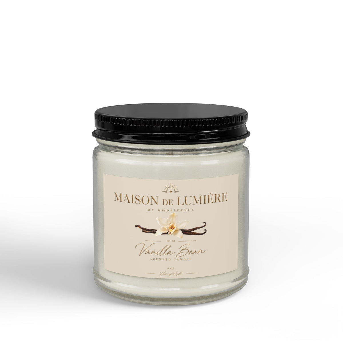 Vanilla Bean Soy Candle Jar