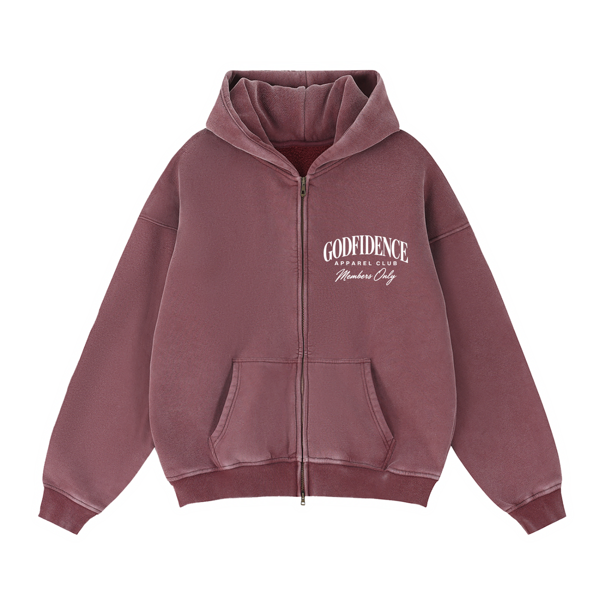Members Only Zip-Through Hoodie