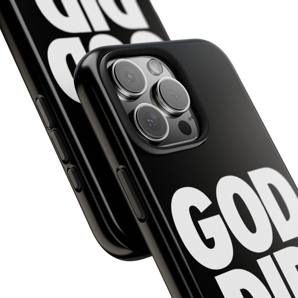 Black God Did Phone Case