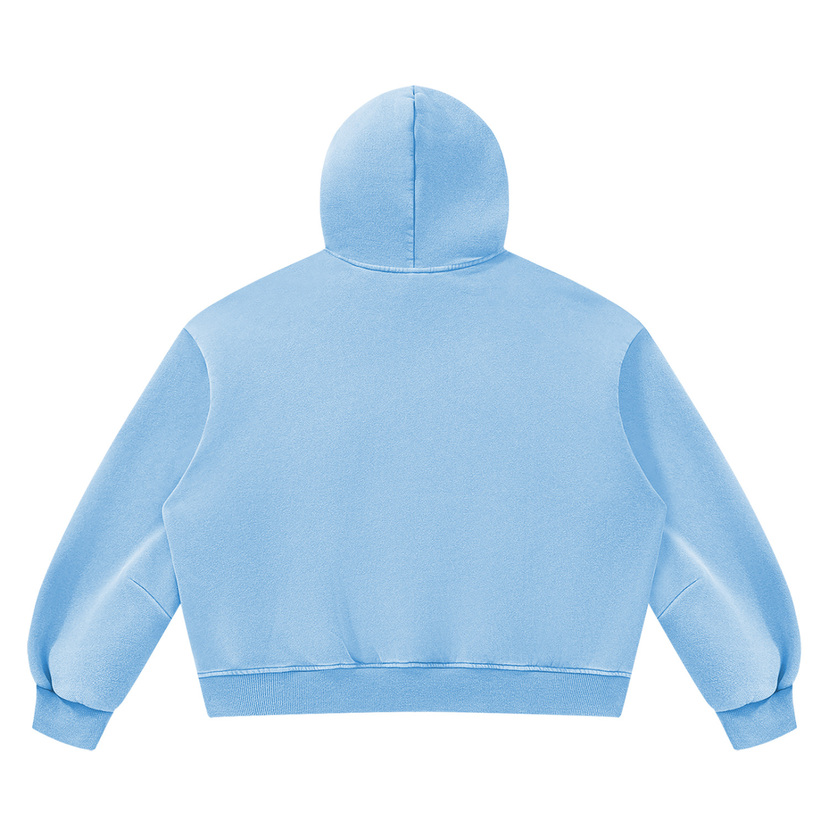 Women Vintage Wash Boxy Fleece Hoodie