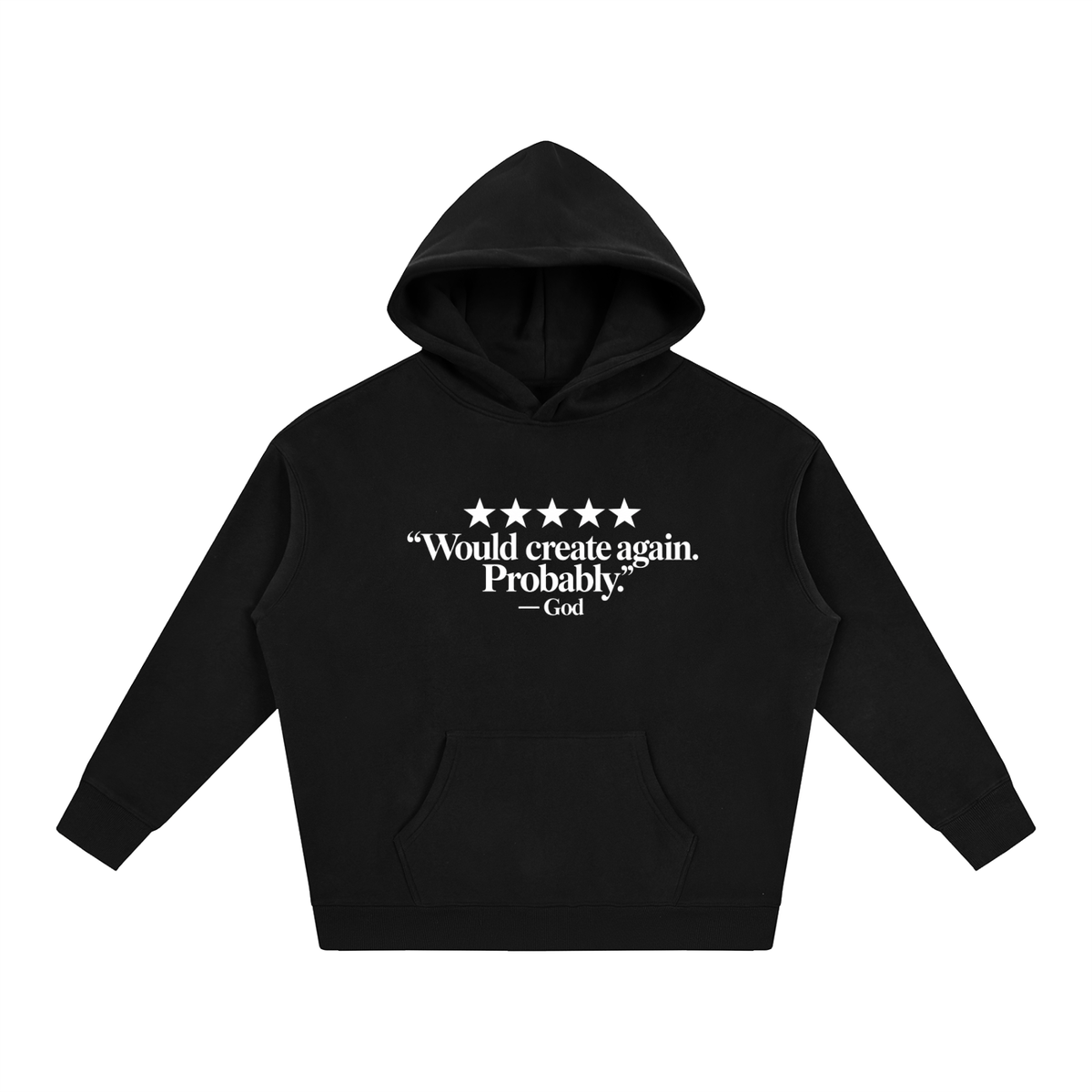 God Review Hoodie
