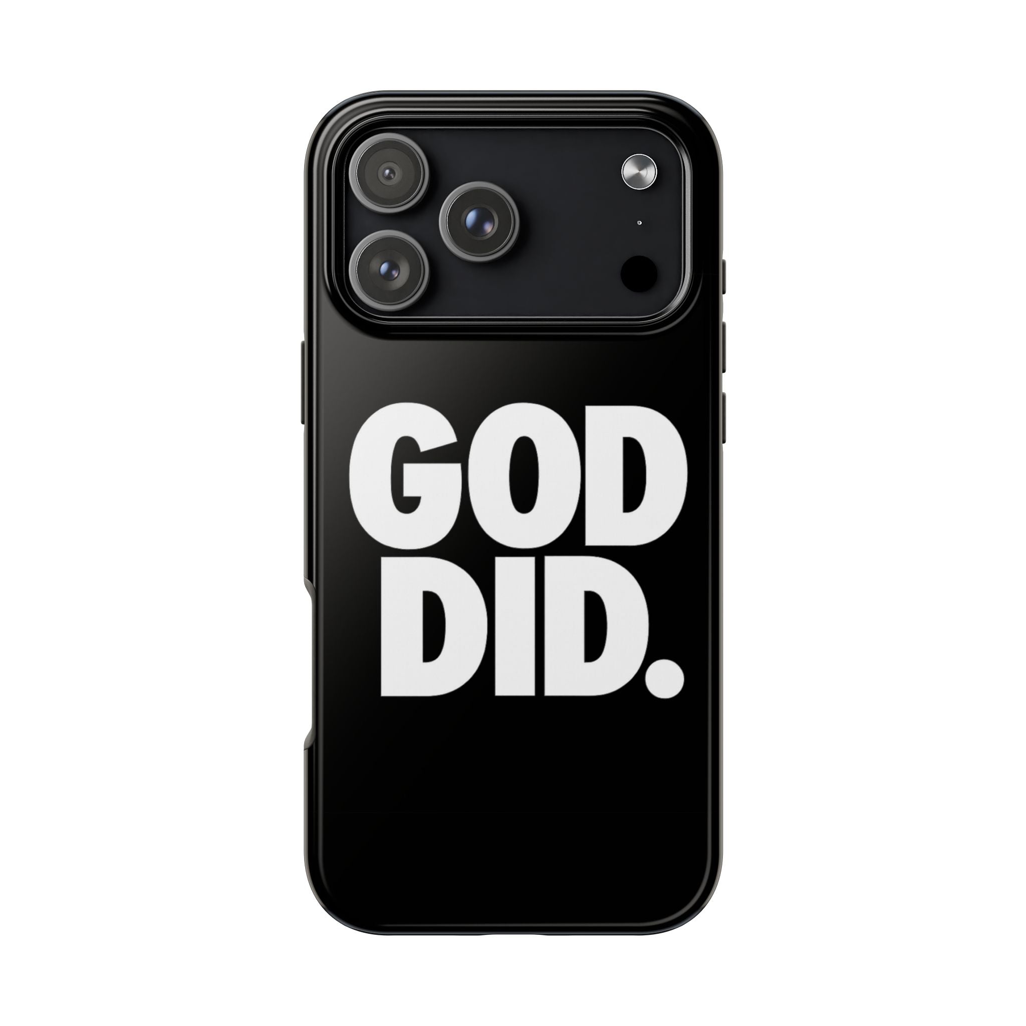 Black God Did Phone Case