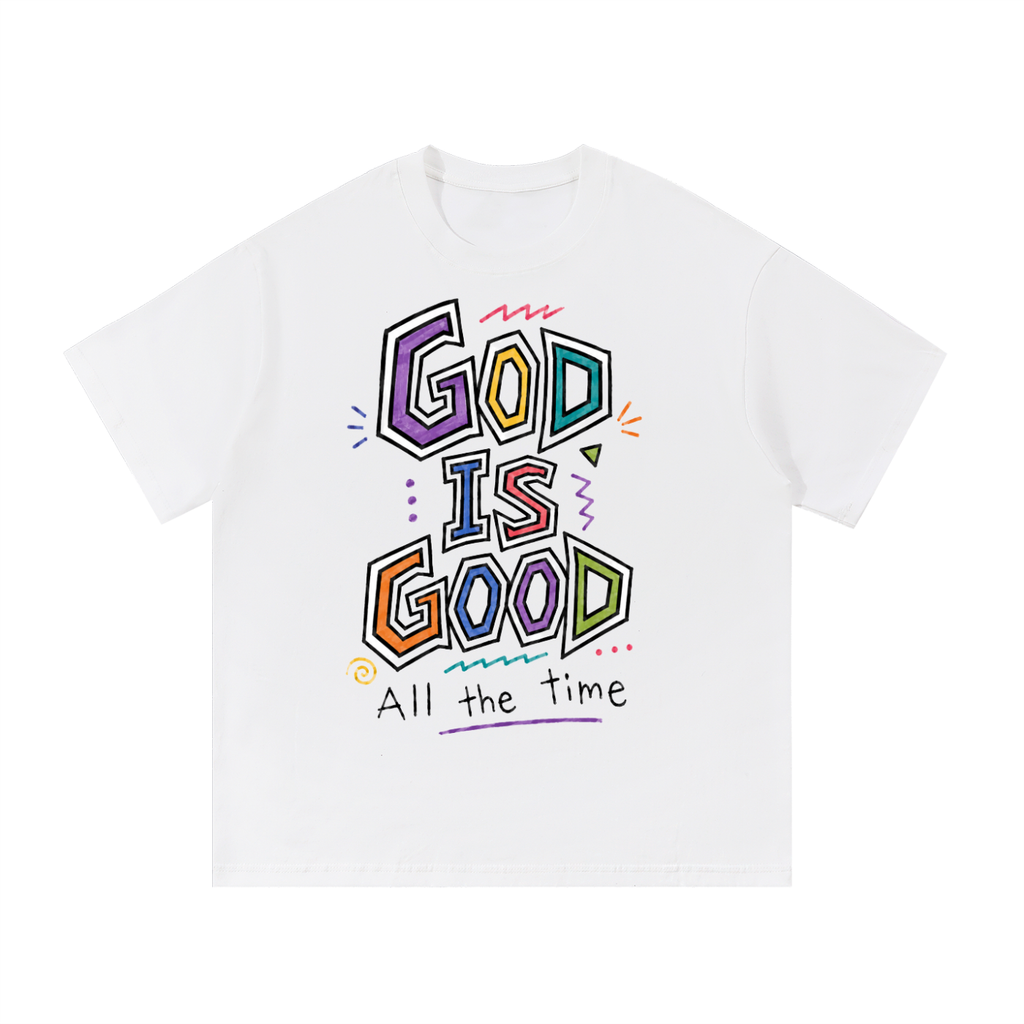 Retro Inspired God Is Good Tee