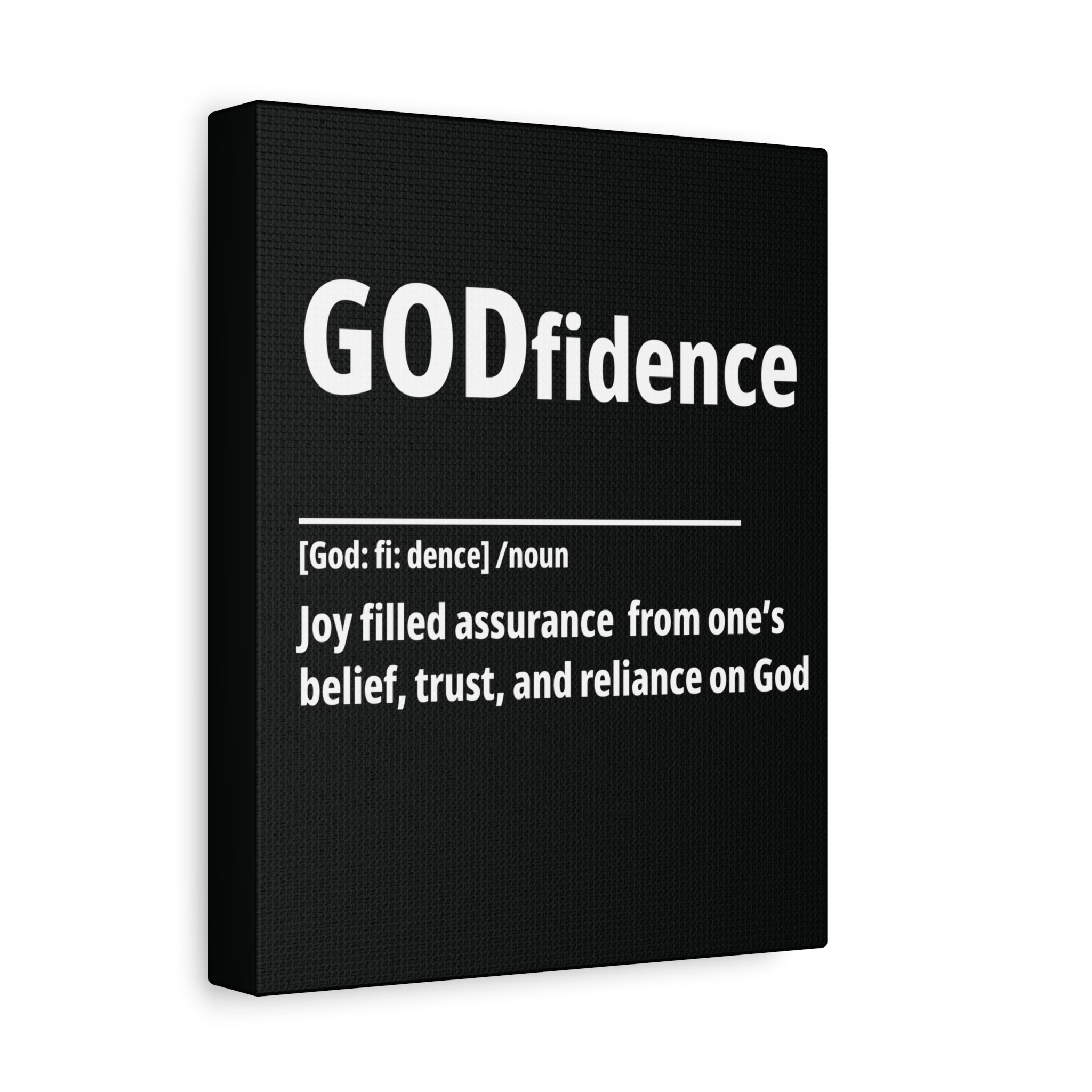 Godfidence Definition Canvas