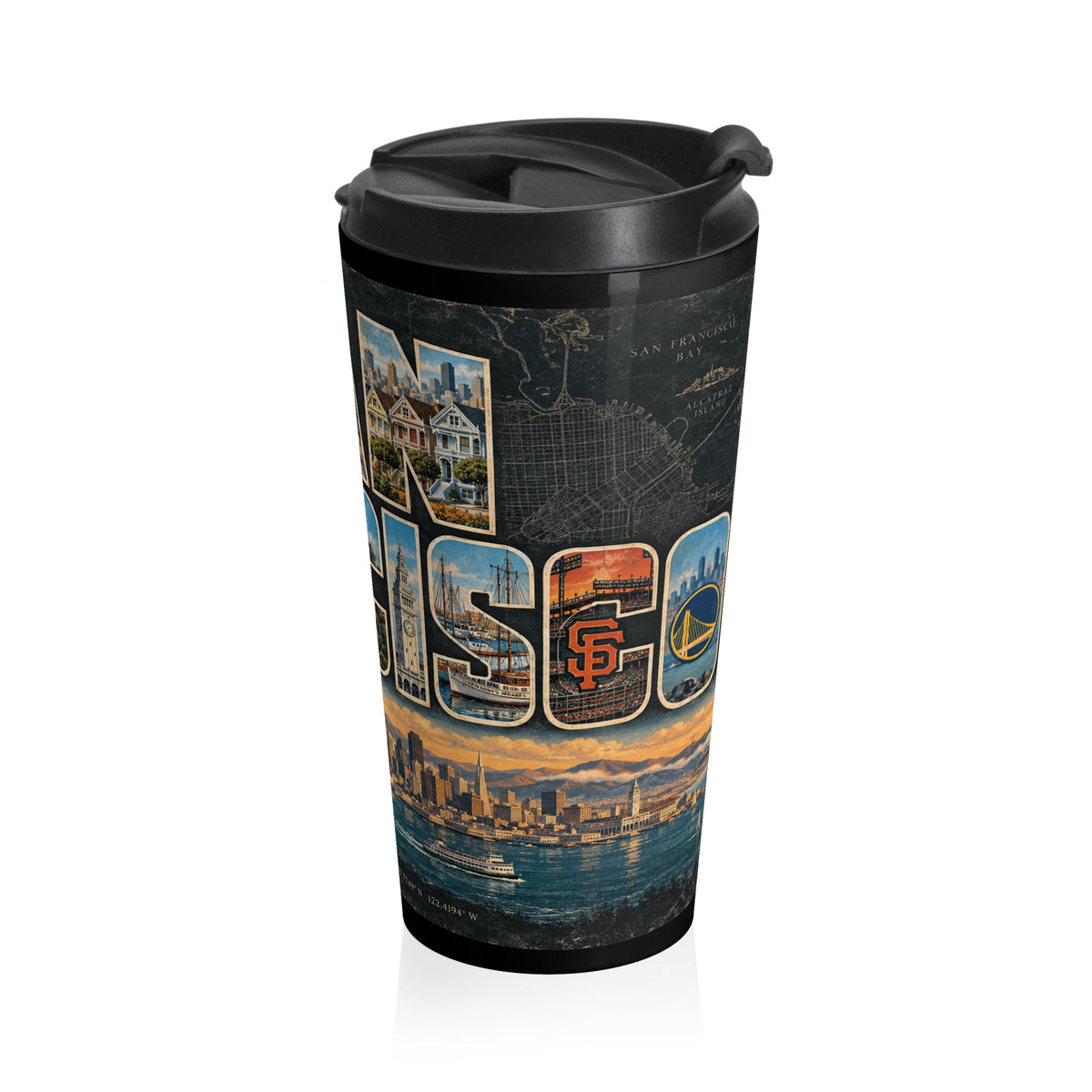 San Francisco Cityscape Travel Mug