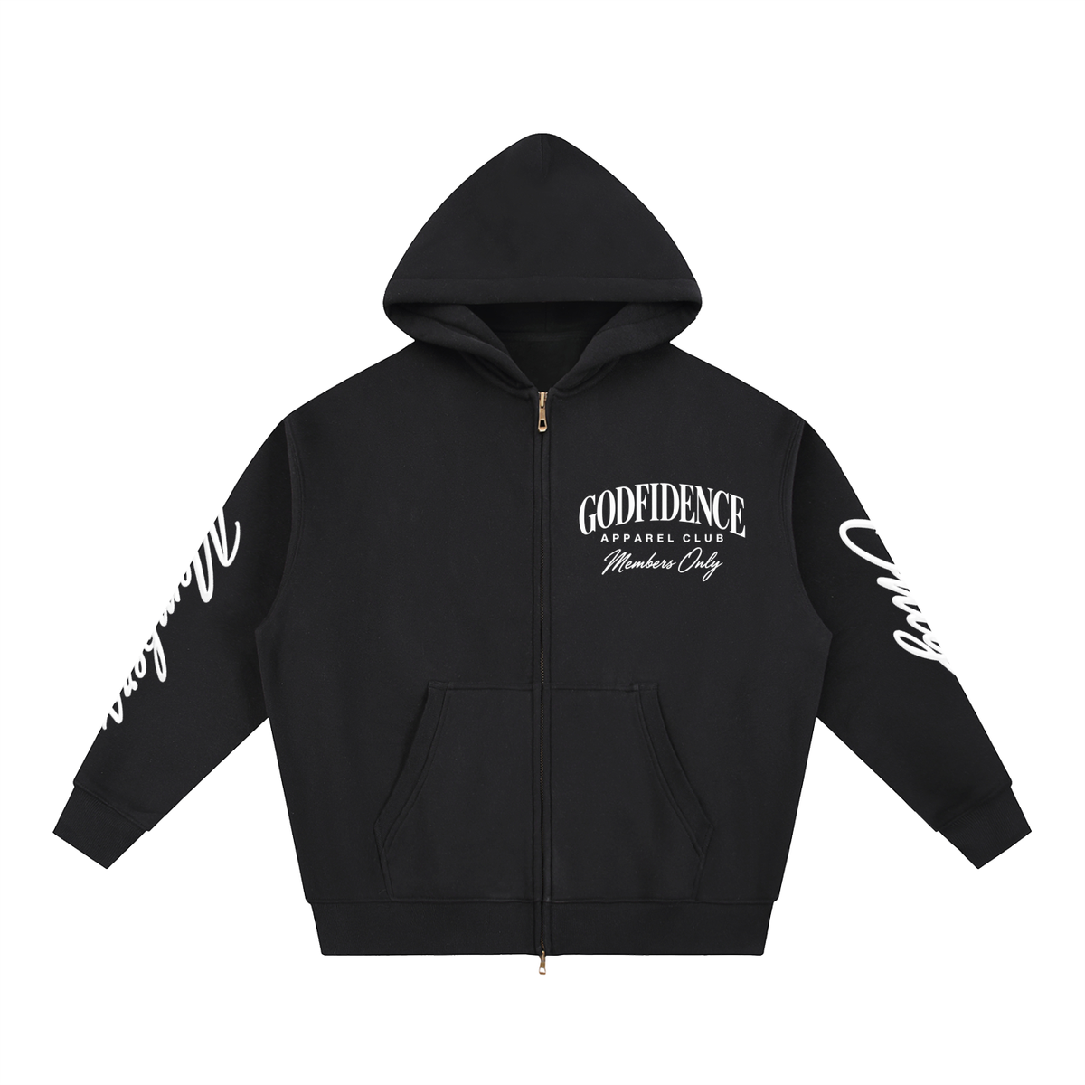 Members Only Zip-Up Hoodie