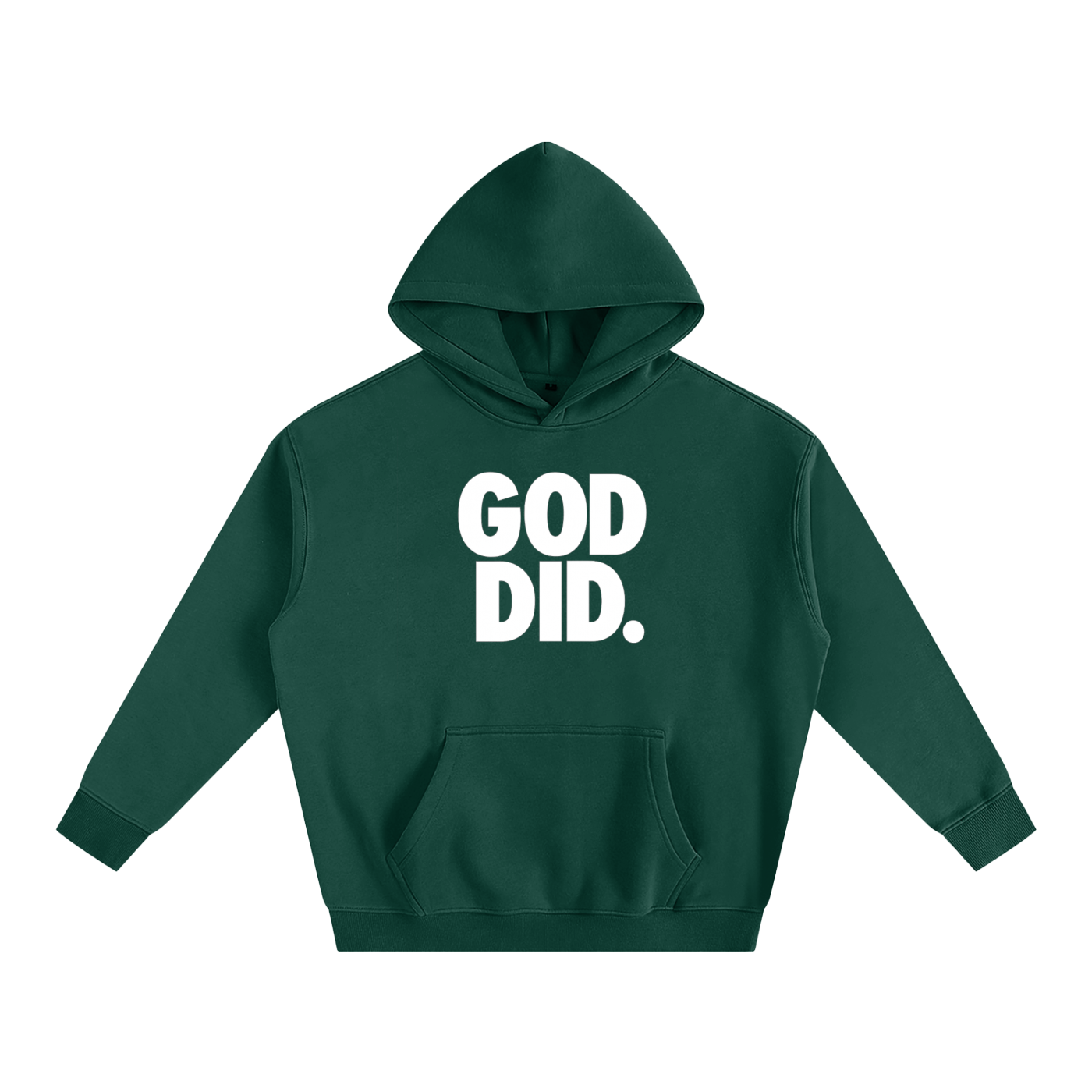God Did Fleeced Hoodie