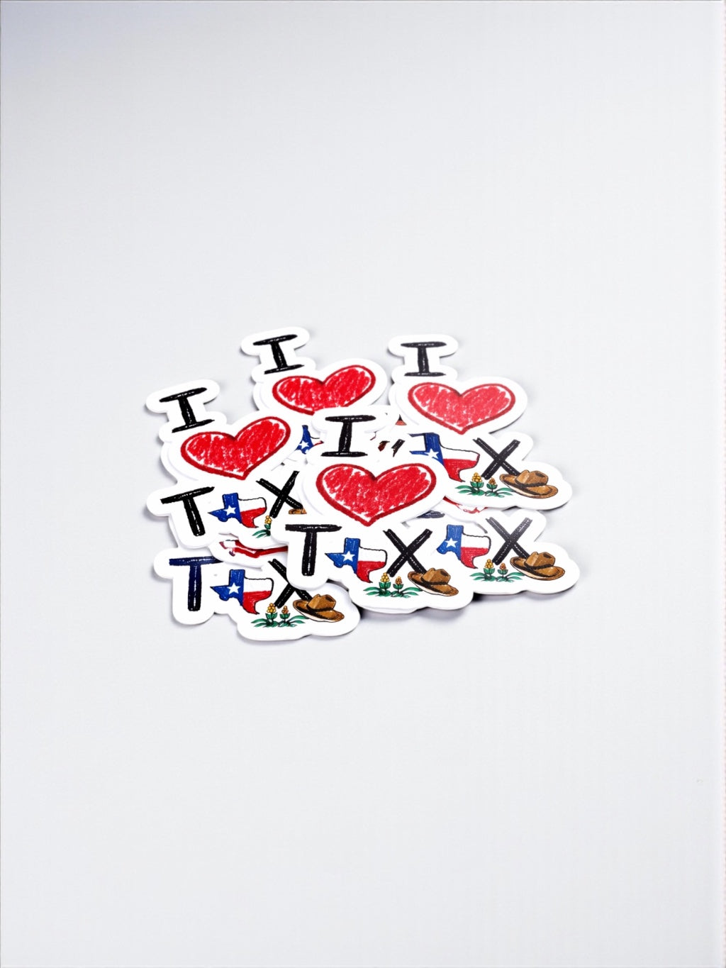 I love Texas Sticker