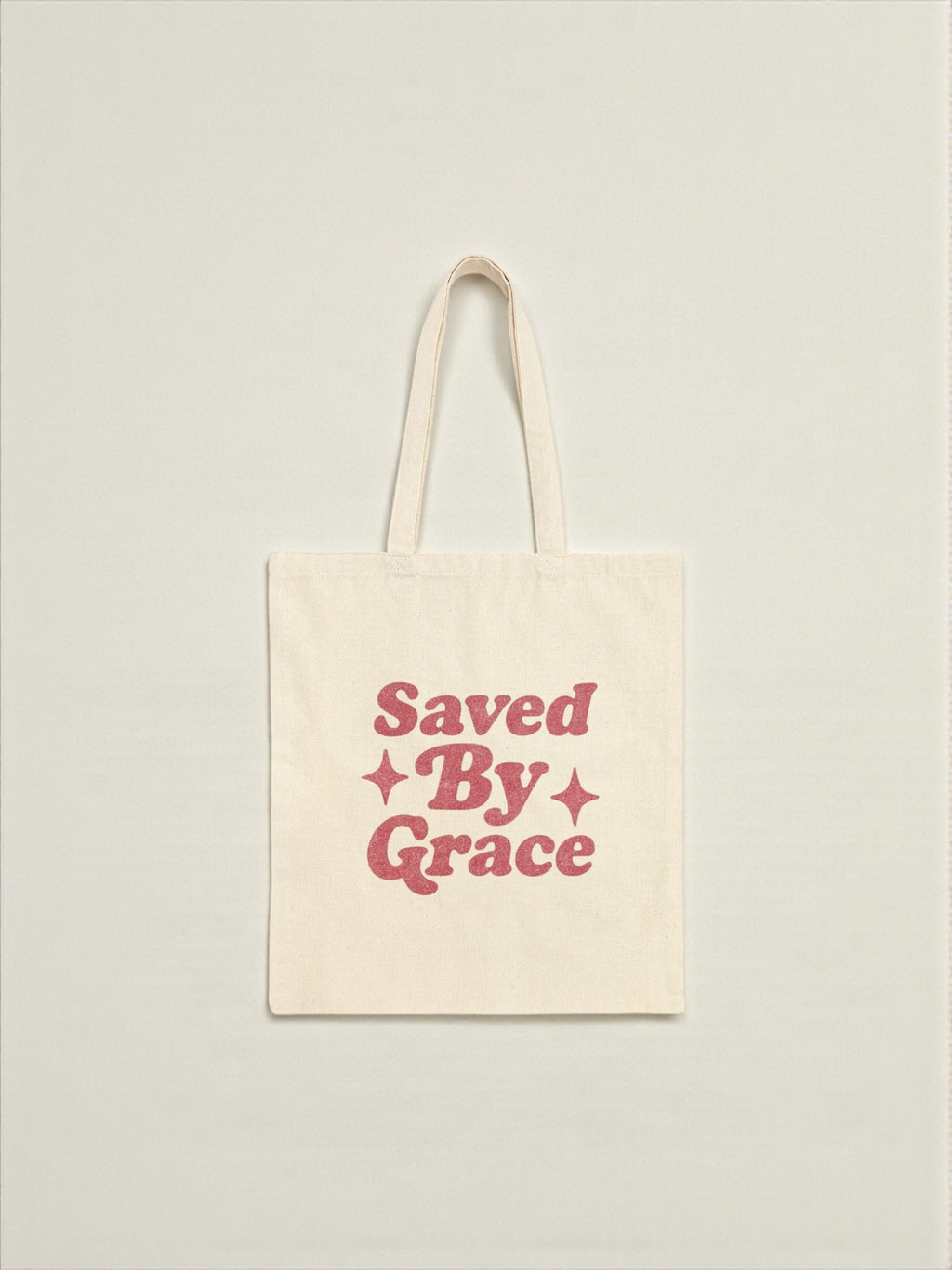 Saved By Grace Tote Bag