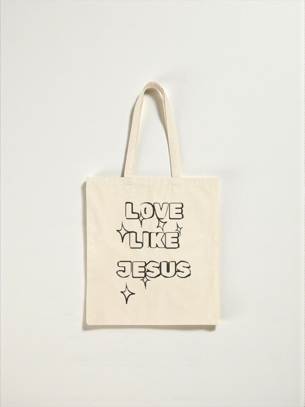 Love Like Jesus Canvas Tote Bag